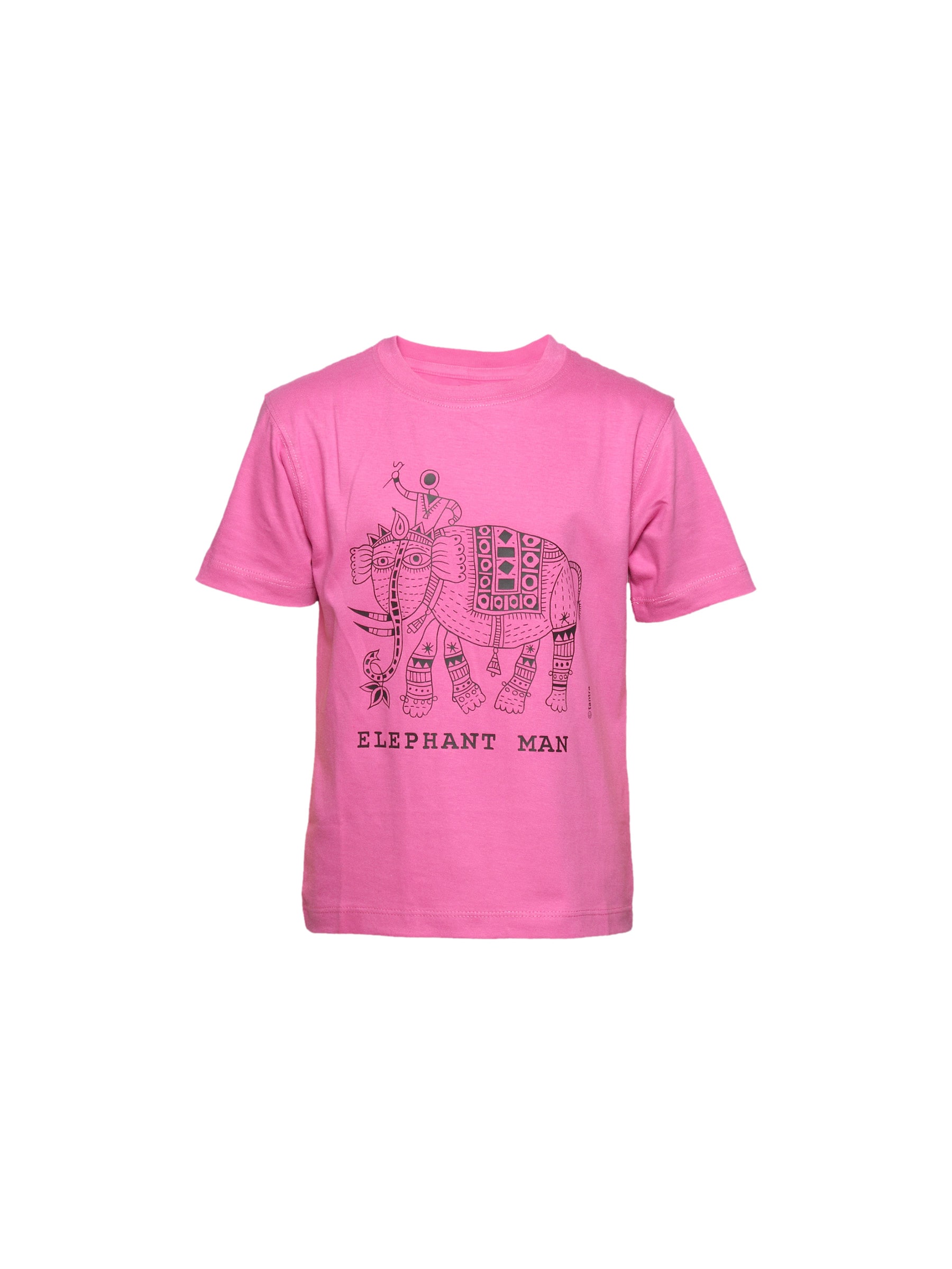 Tantra Kid's Unisex Elephant Pink Kidswear