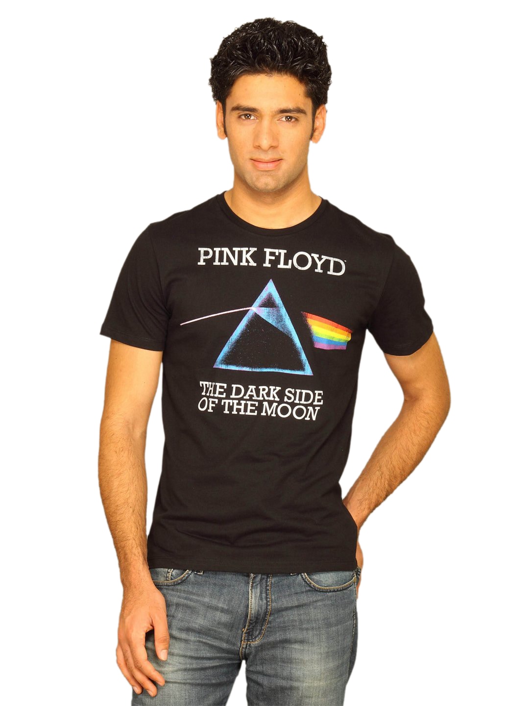 Pink Floyd Black Original Dark Side Black T-shirt