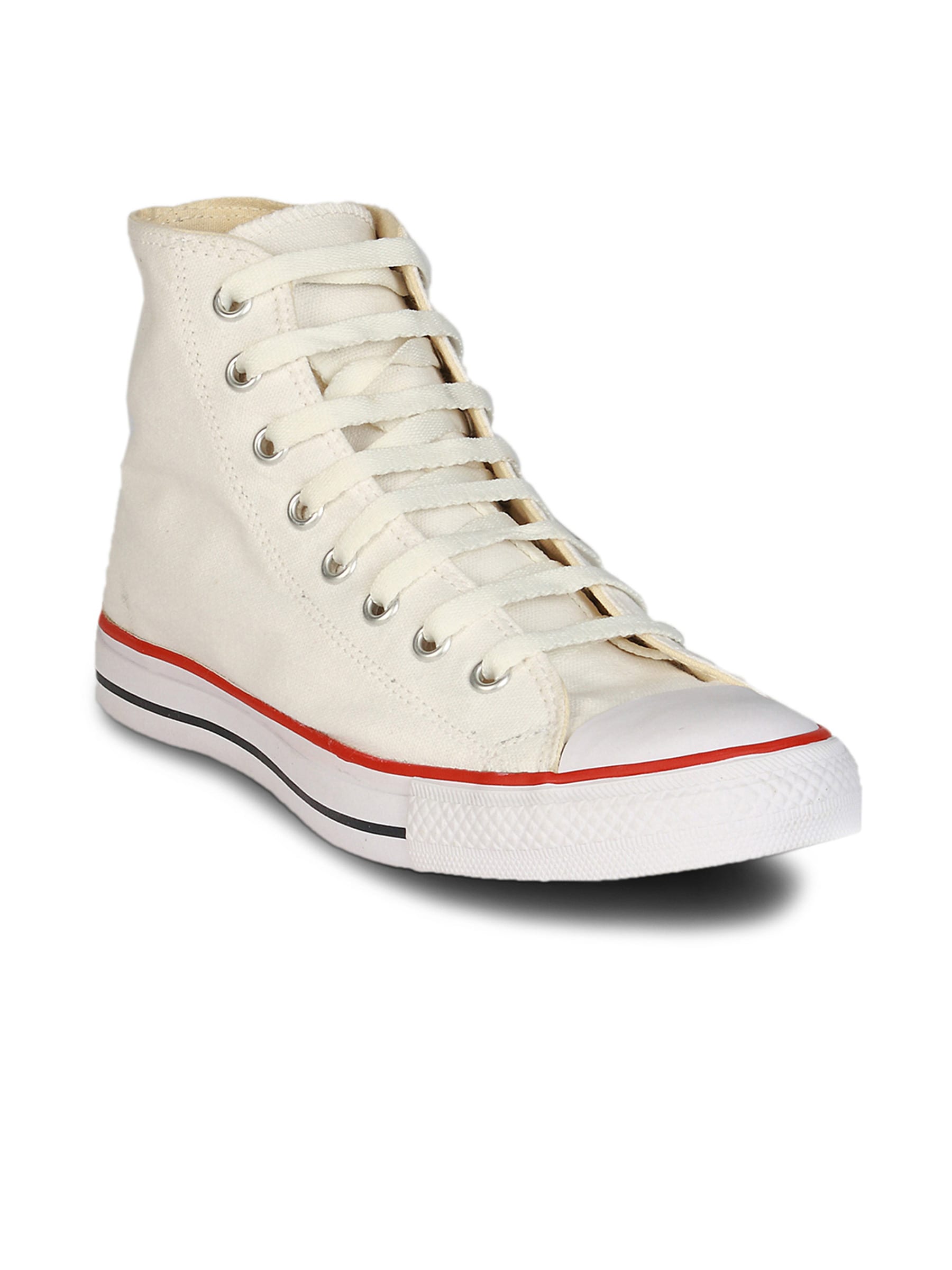 Converse Unisex Canvas Hi White Shoe