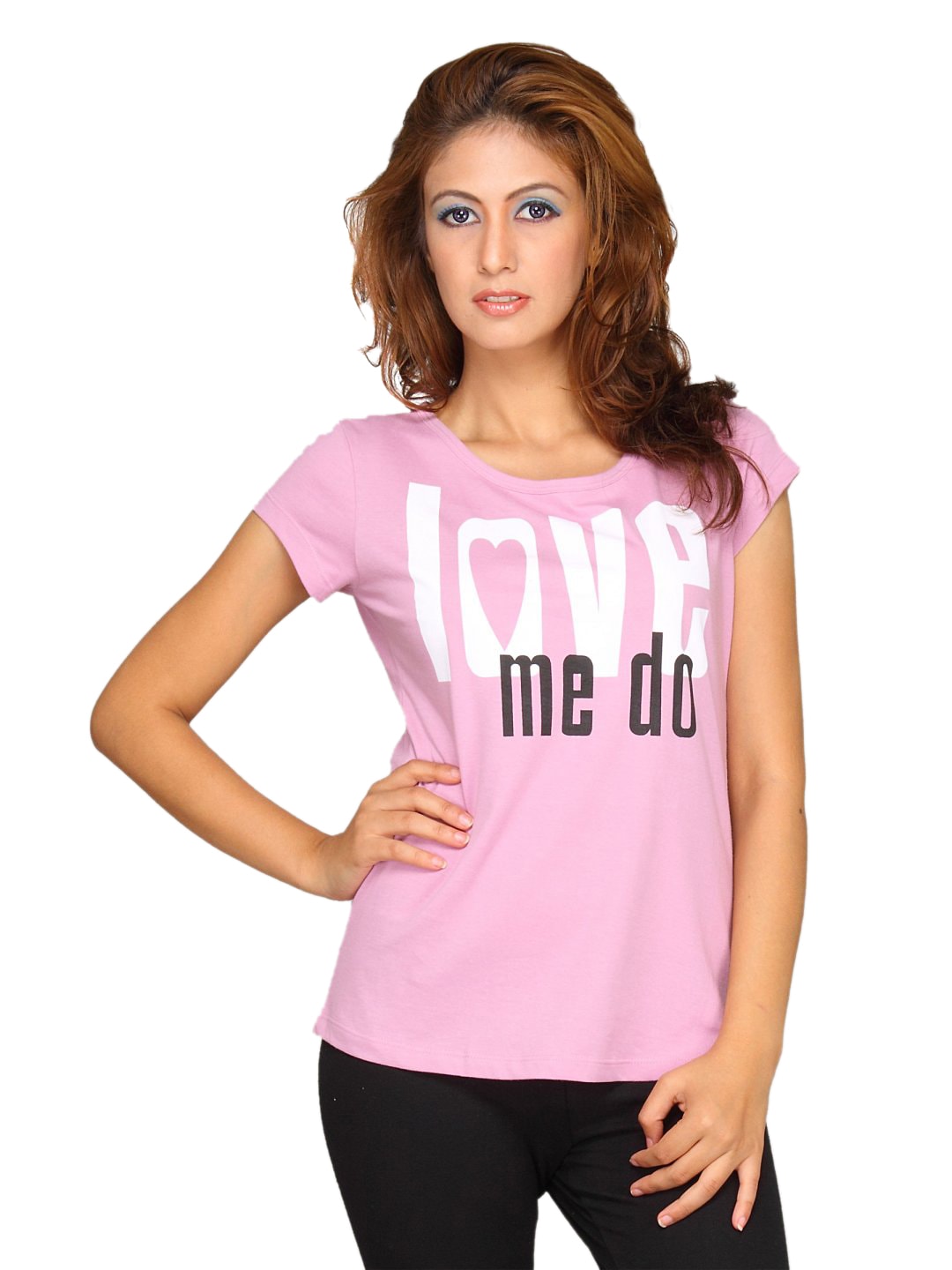 Beatles Women's Love Me DO Lavender T-shirt
