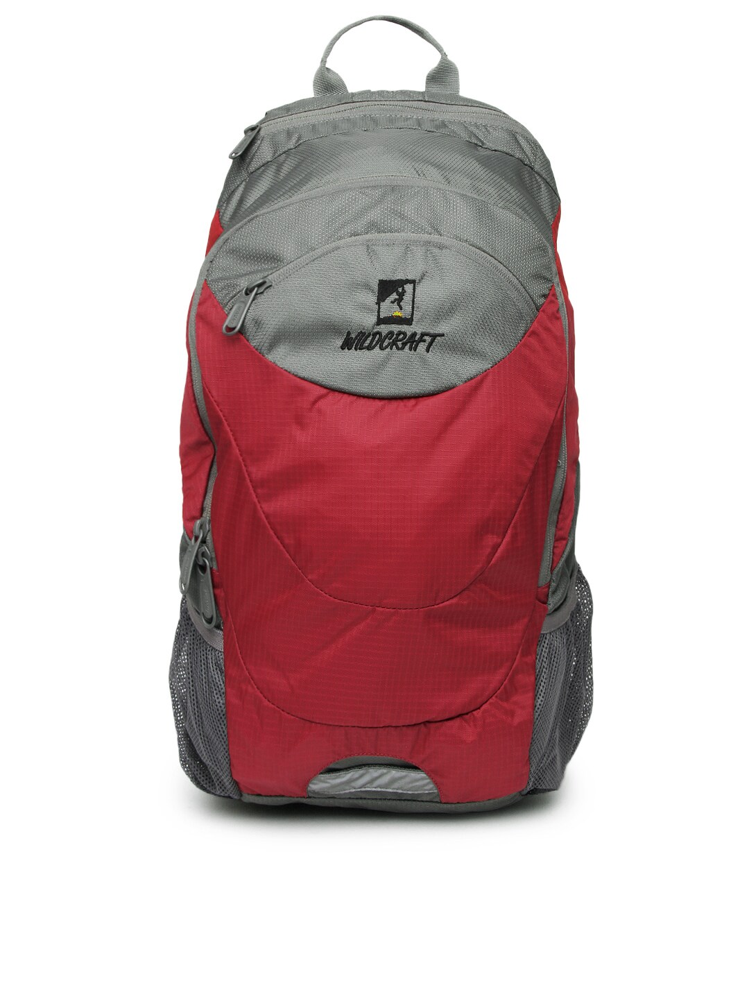 Wildcraft Unisex Red & Grey Backpack