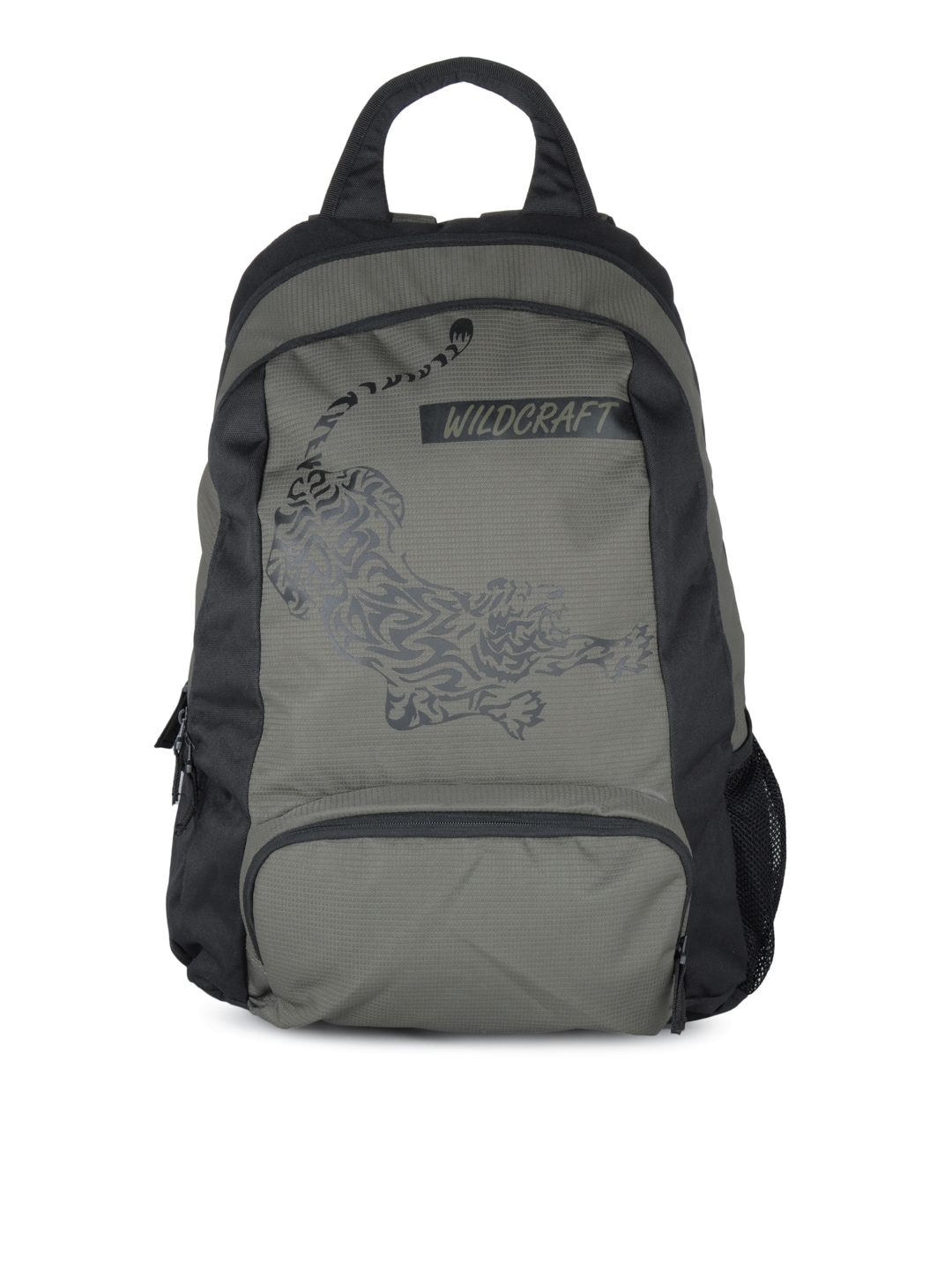Wildcraft Unisex Olive & Black Backpack