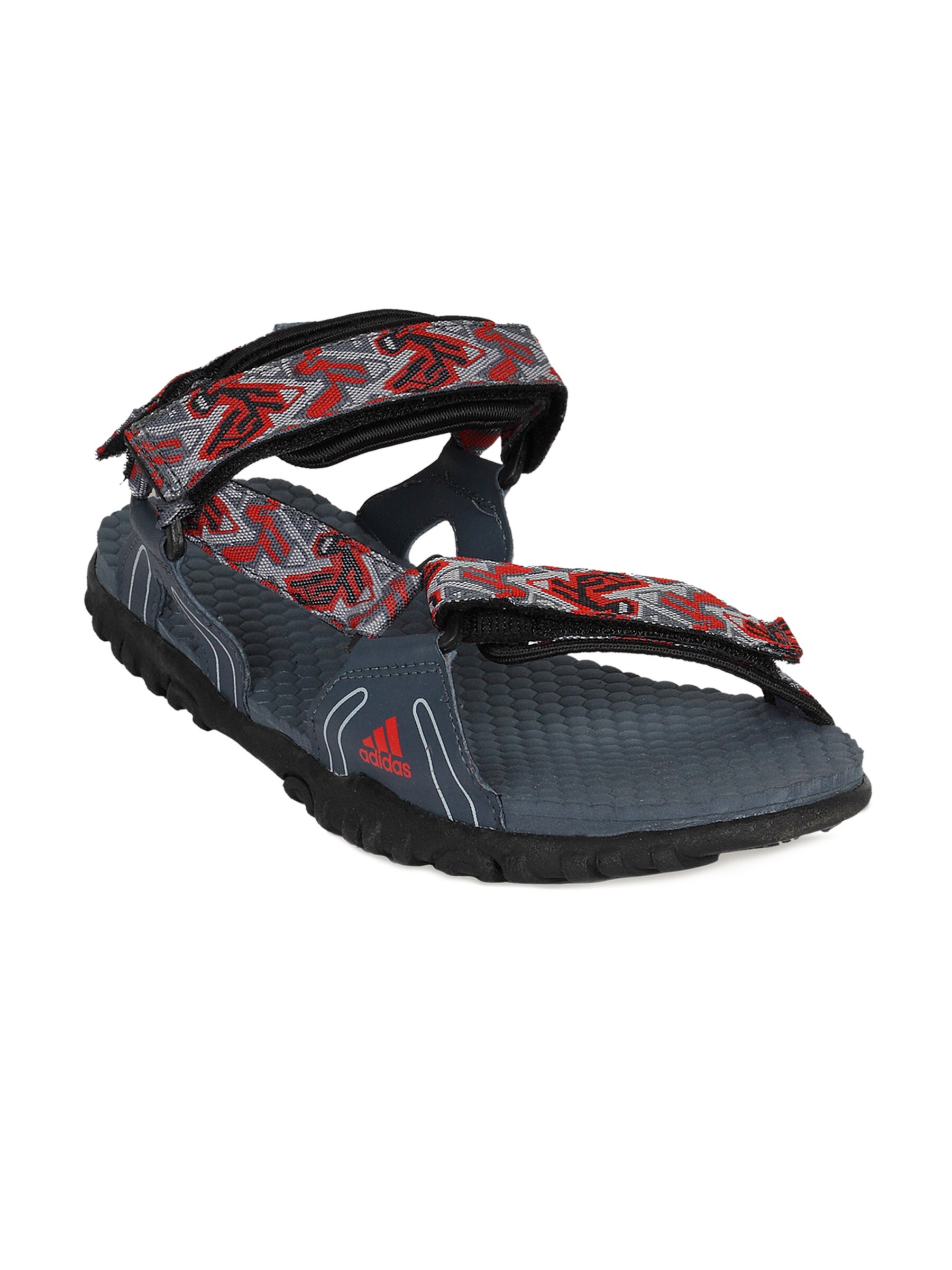 ADIDAS Men Neo Feather Lead Red Sandal