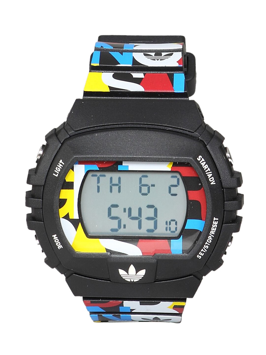 ADIDAS Unisex New York Plaid Digital Black Watch