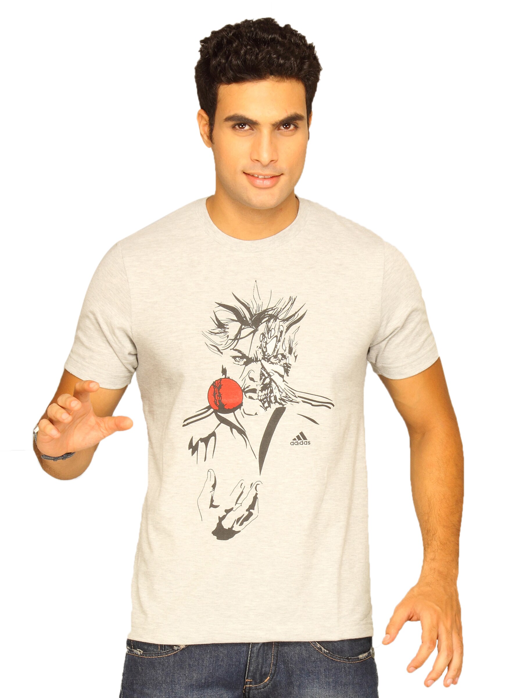 ADIDAS Men's Demon Grey T-shirt