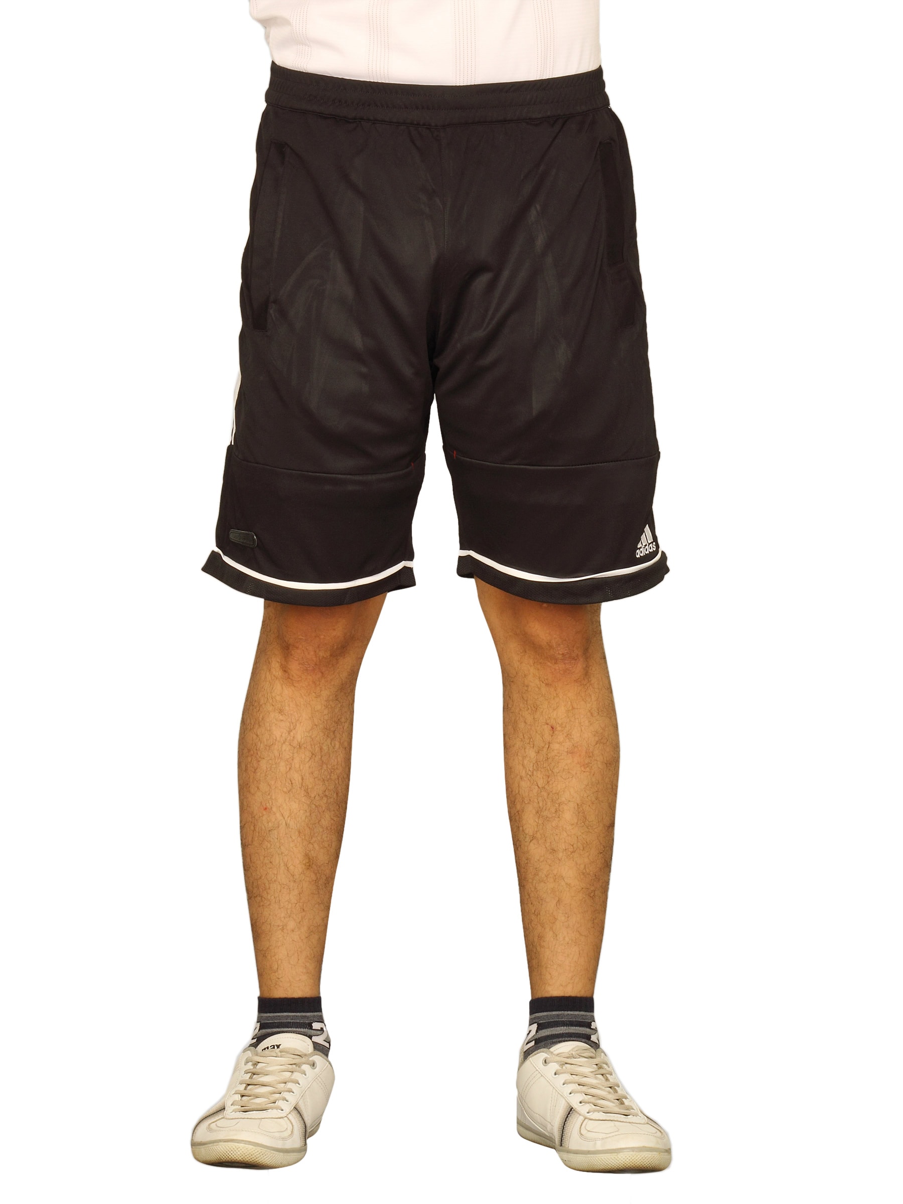 ADIDAS Men's AP ST Black White Shorts