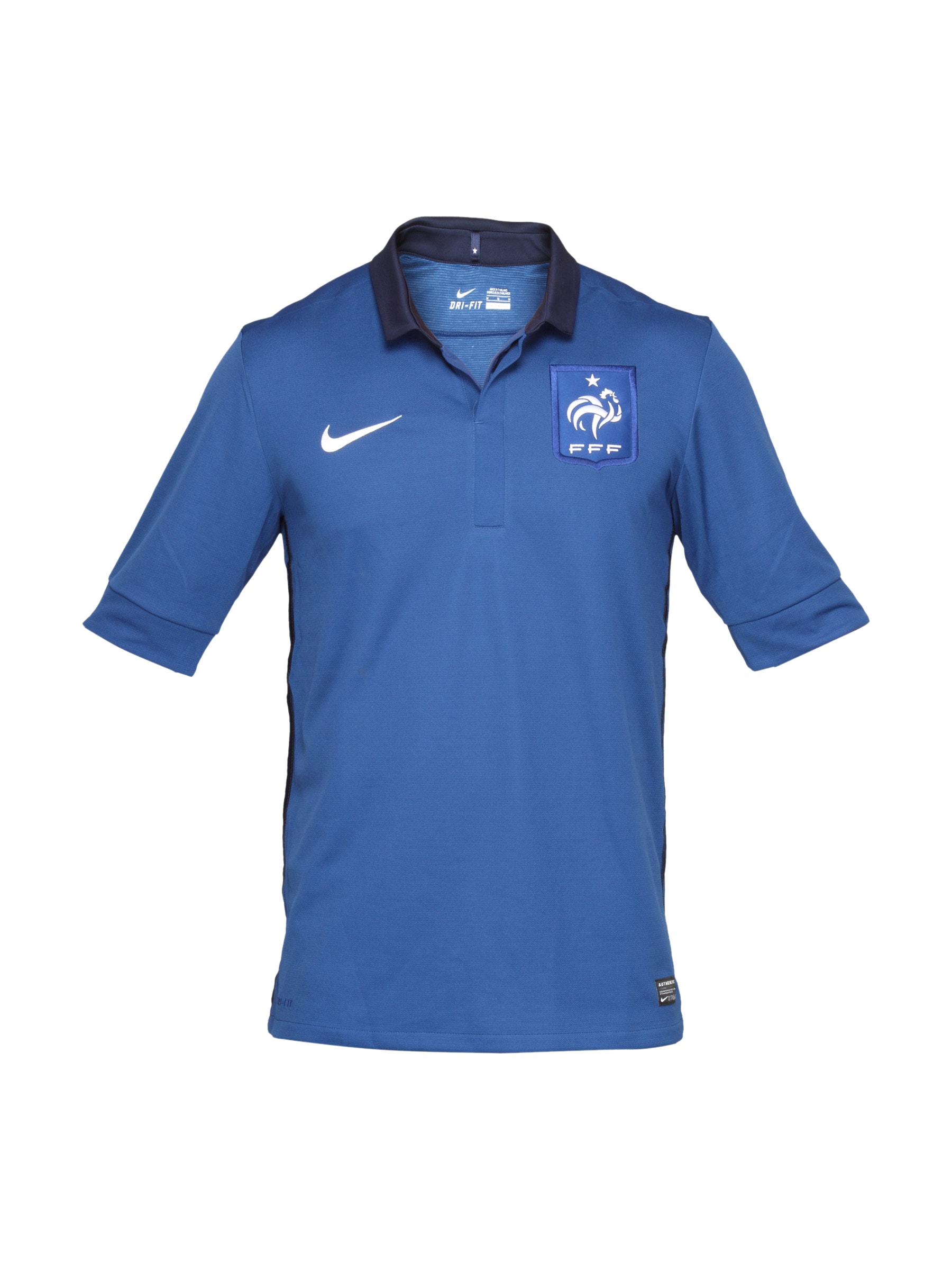 Nike Men French Football Federation Blue Jersey