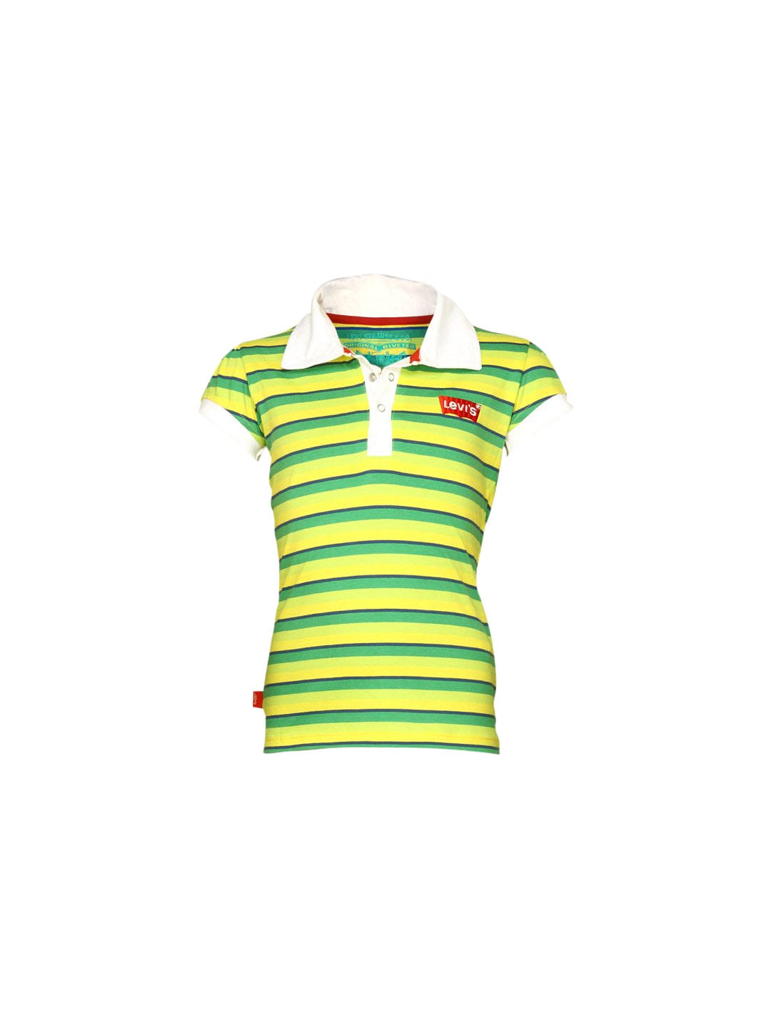 Levis Kids Girl's Diaz Green Polo Tshirt