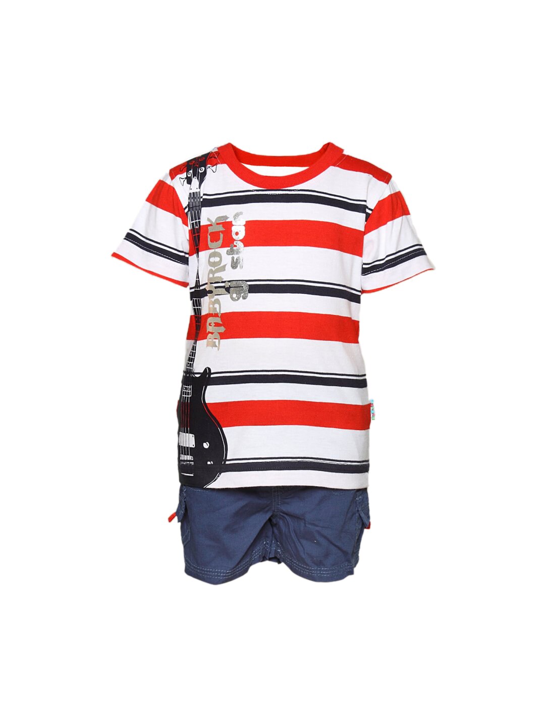 Gini and Jony Boy's King White Red Blue Infant Kidswear