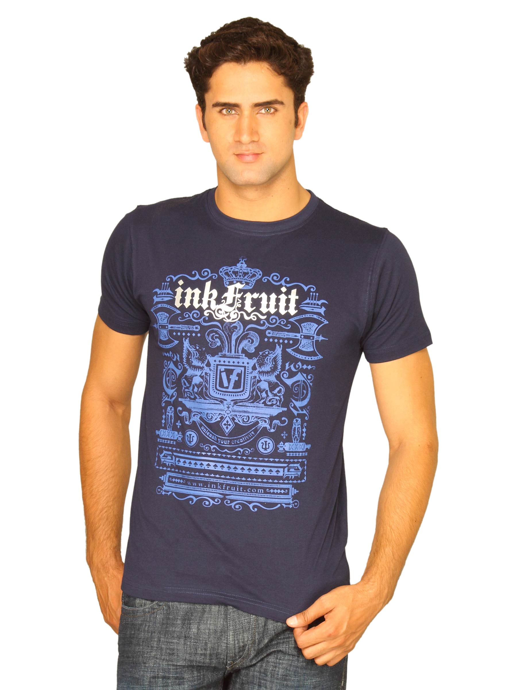 Inkfruit Men's Insignia Navy T-shirt