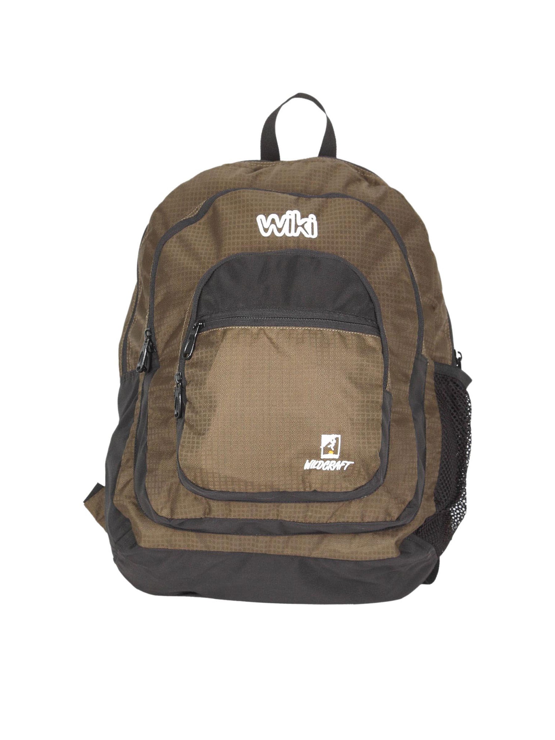Wildcraft Unisex Brown & Black Backpack