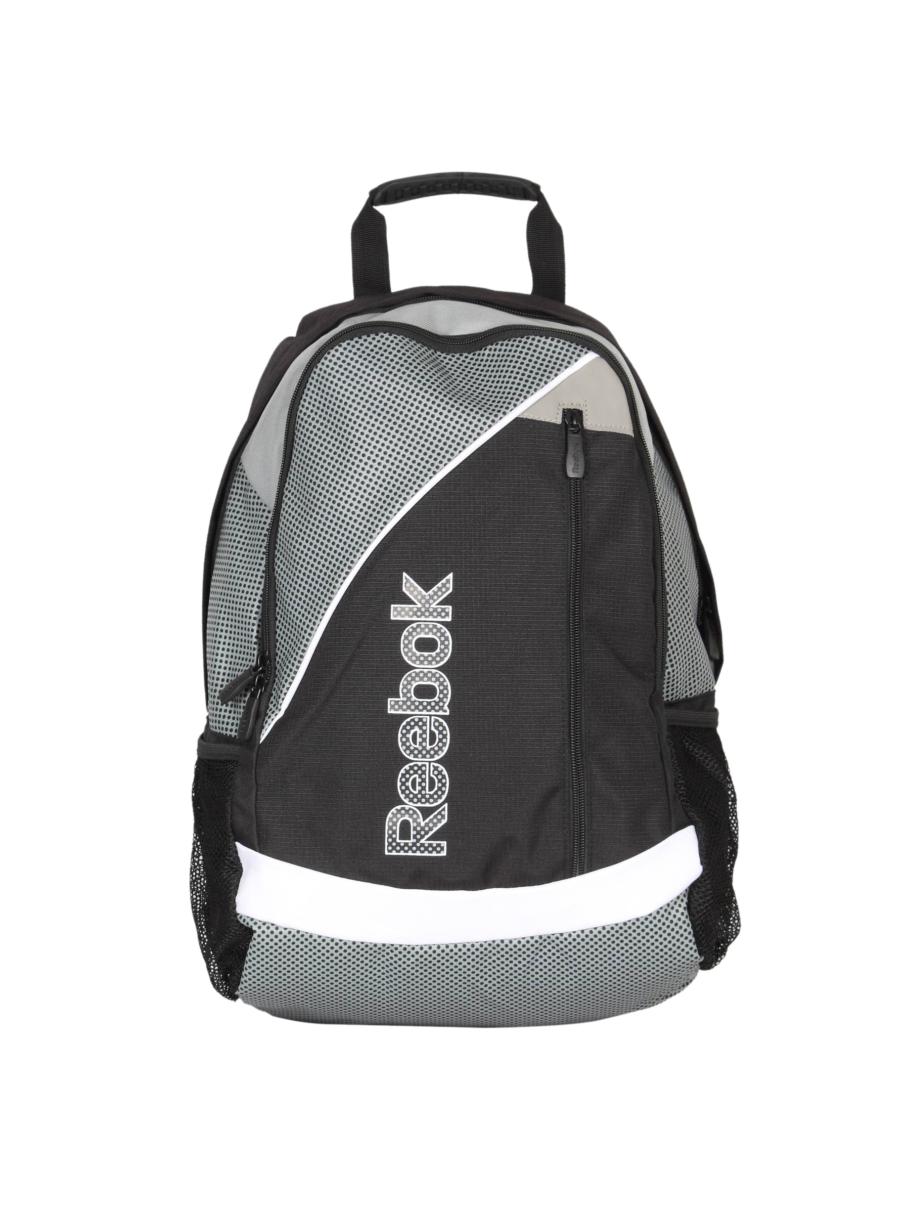 Reebok Unisex Black Grey Backpack