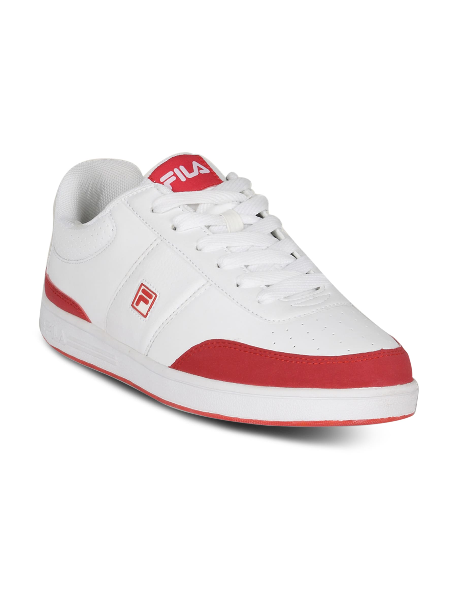 Fila Men's Rowley White Red Shoe