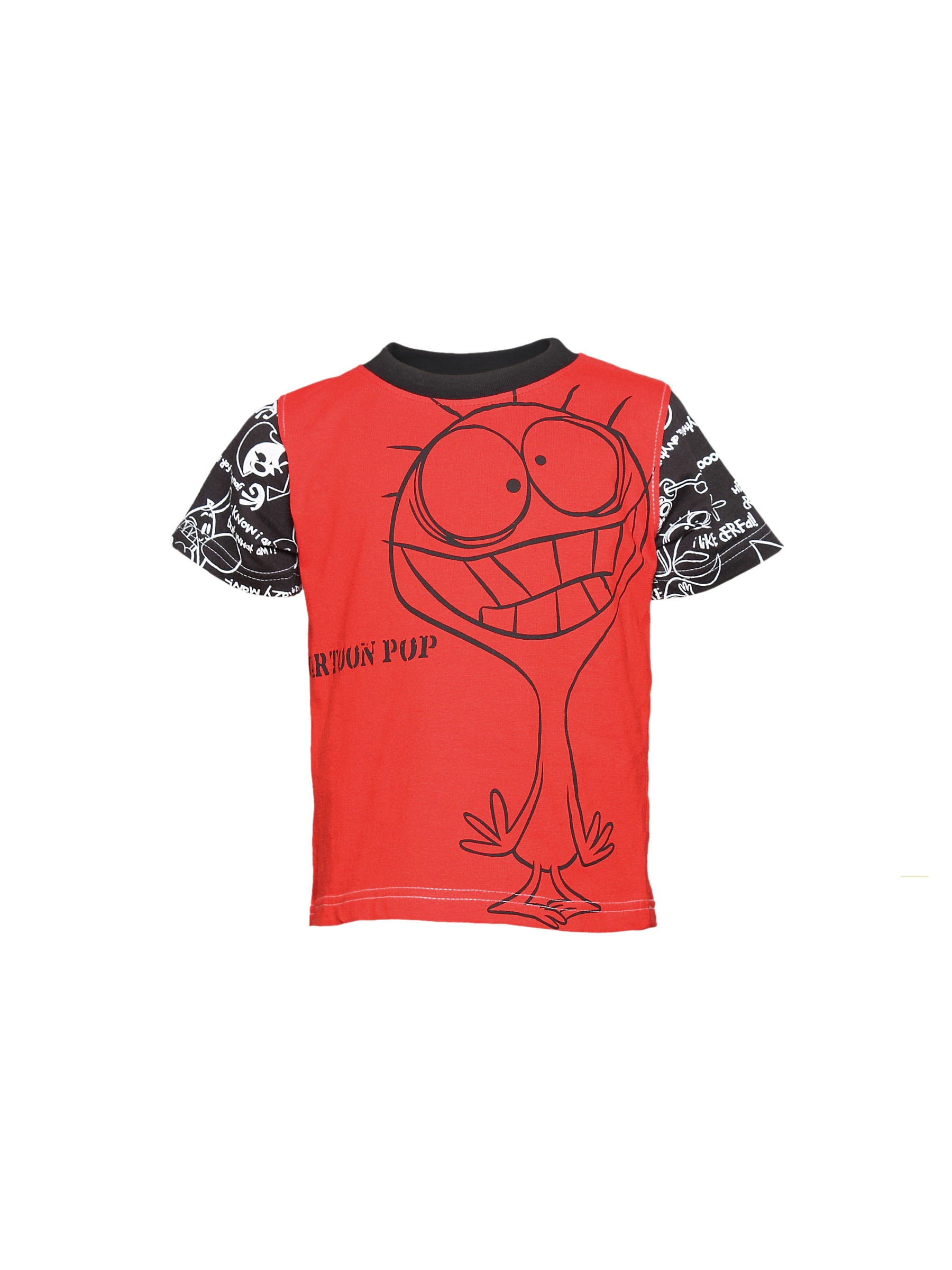 Ant Kids Boy's Red Cartoon Pop Kidswear