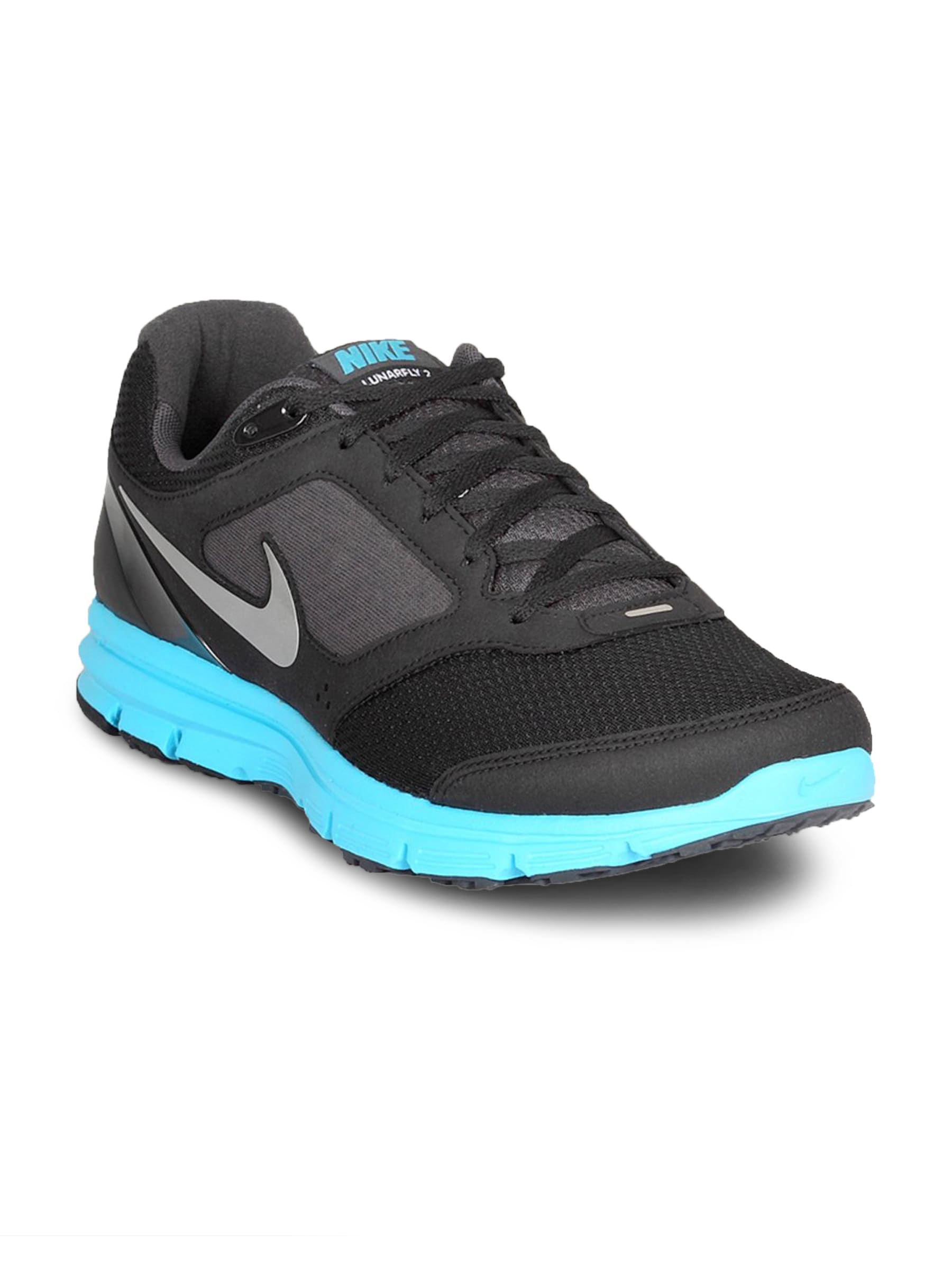 Nike Men's Lunar Fly Black Blue Shoe