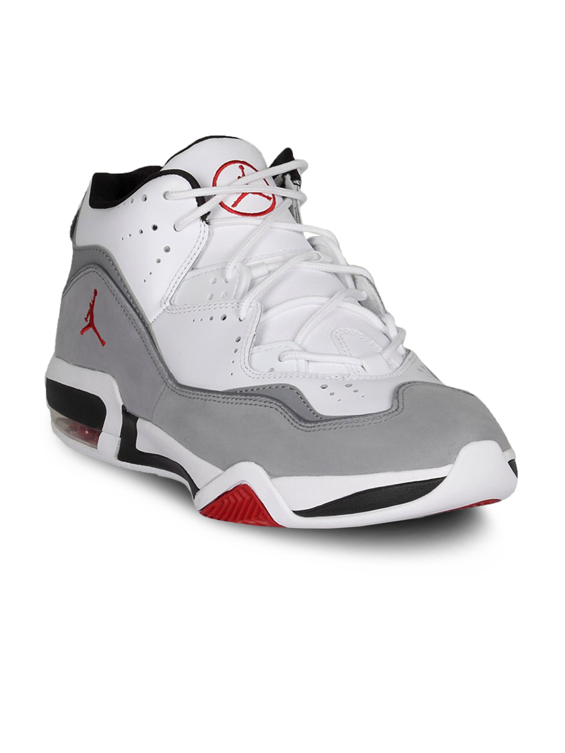 Nike Mens Jordan Ptp'er White & Grey Shoes