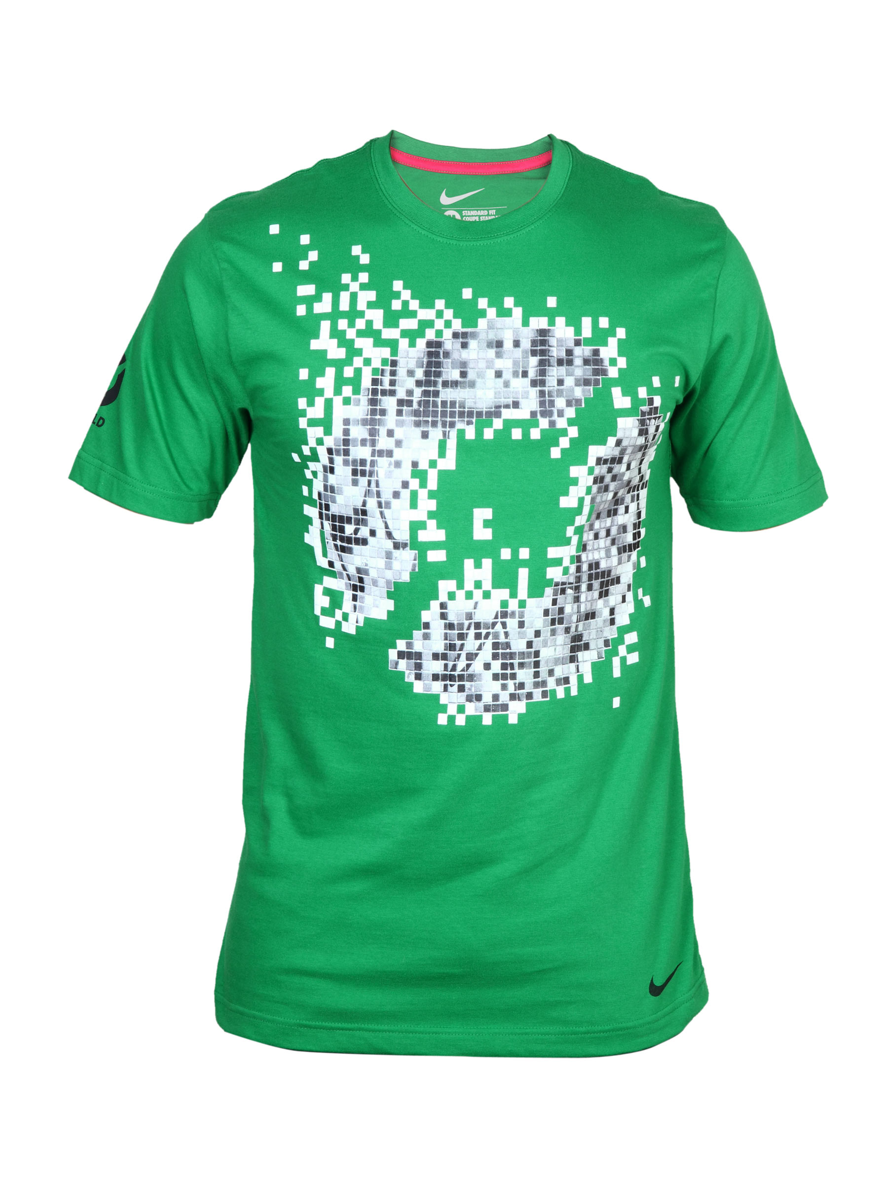 Nike Men's Football/Soccer Green T-shirt
