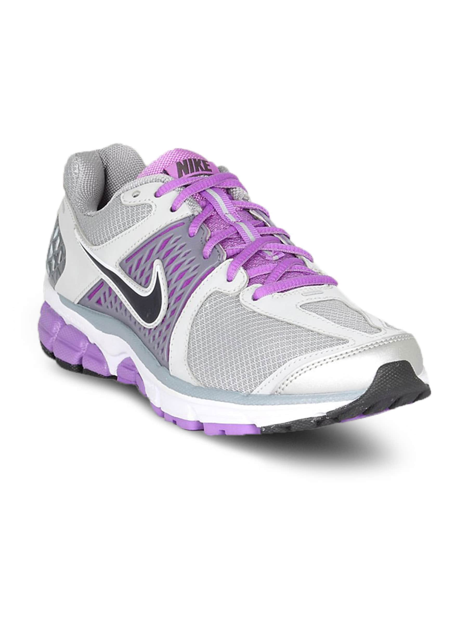 Nike Women Zoom Vomero Grey Purple White Shoe