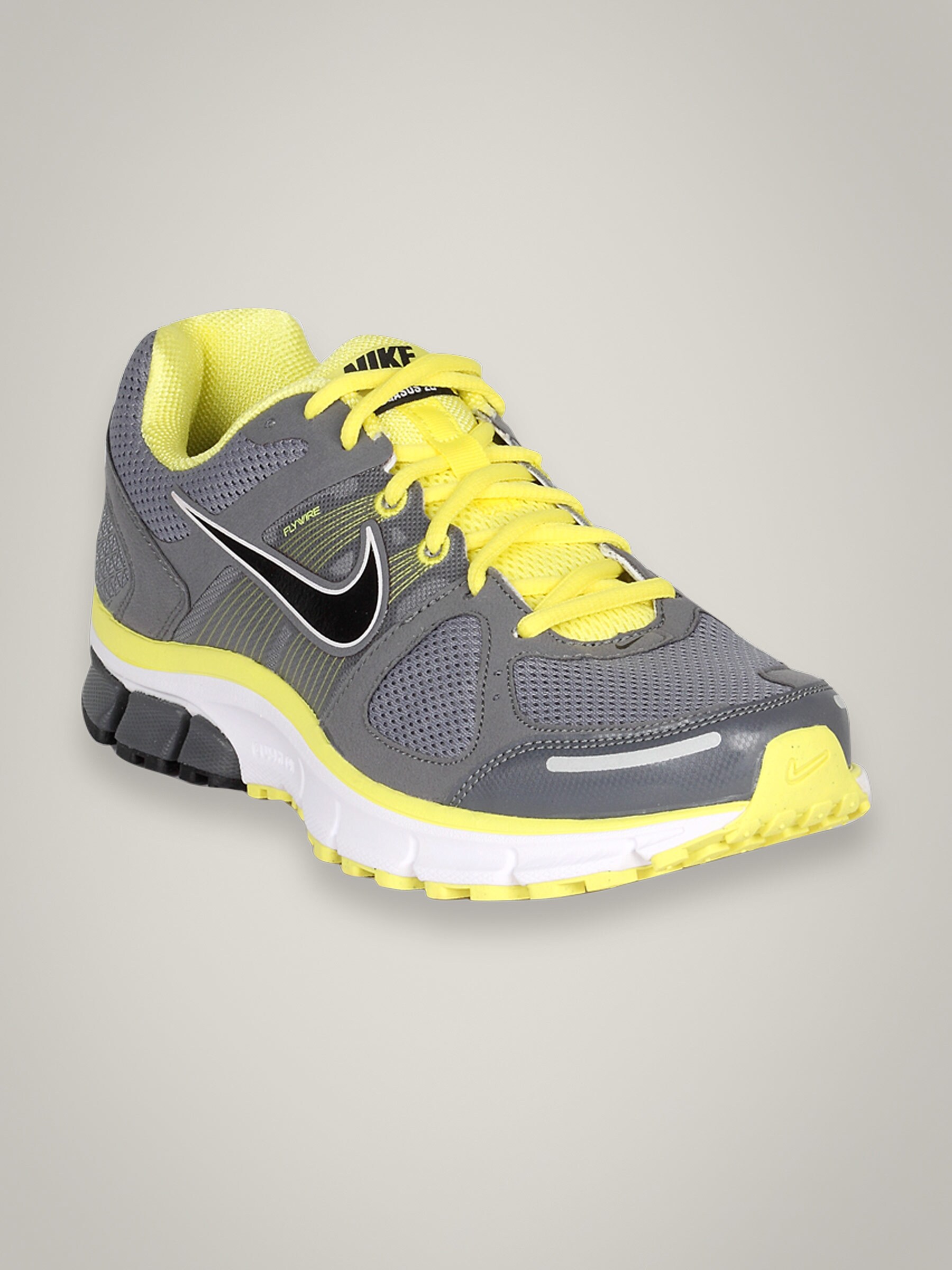 Nike Men's Air Pegasus Grey Yellow Shoe