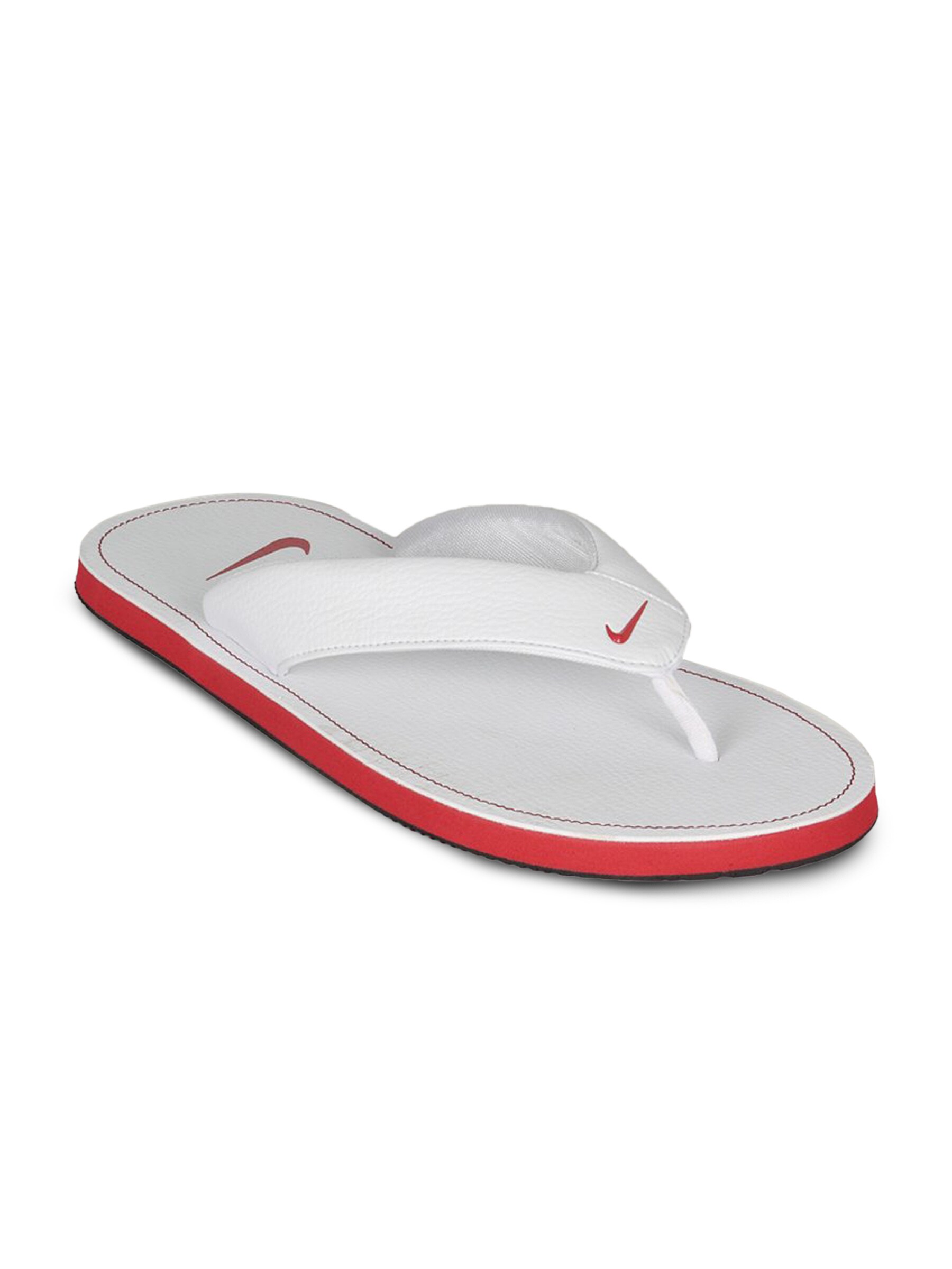 Nike Men's Chroma Thong White Red Flip Flop