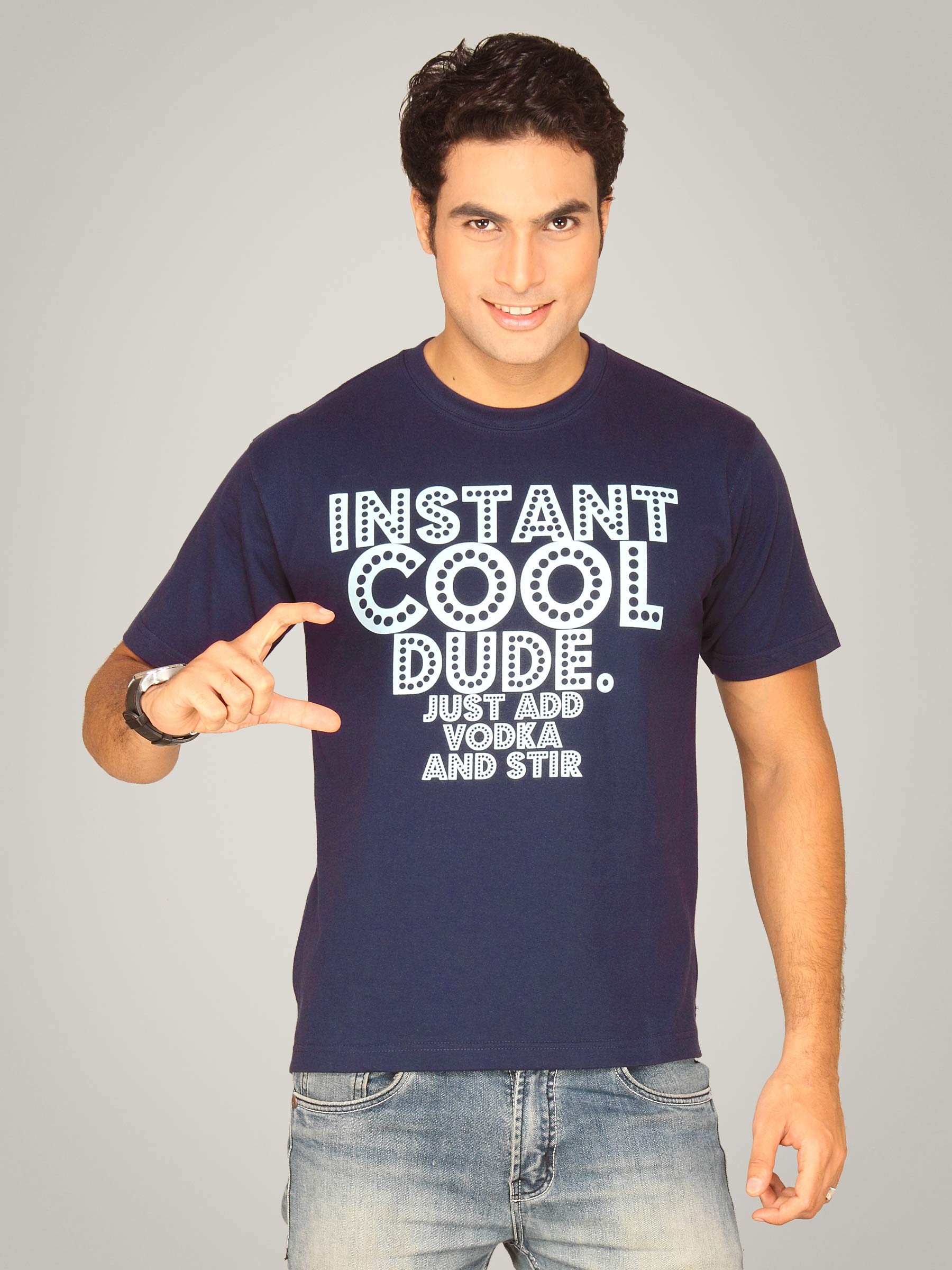 Tantra Men's Instant Blue T-shirt