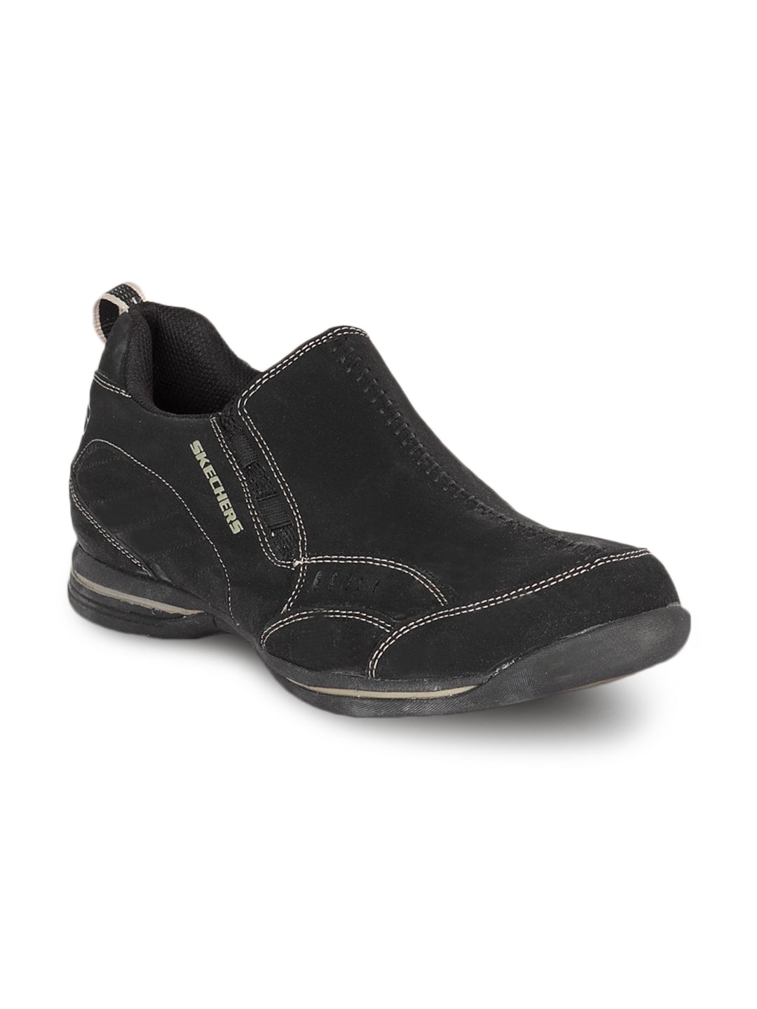 Skechers Men Seguae-Deposit Black Taupe Shoe