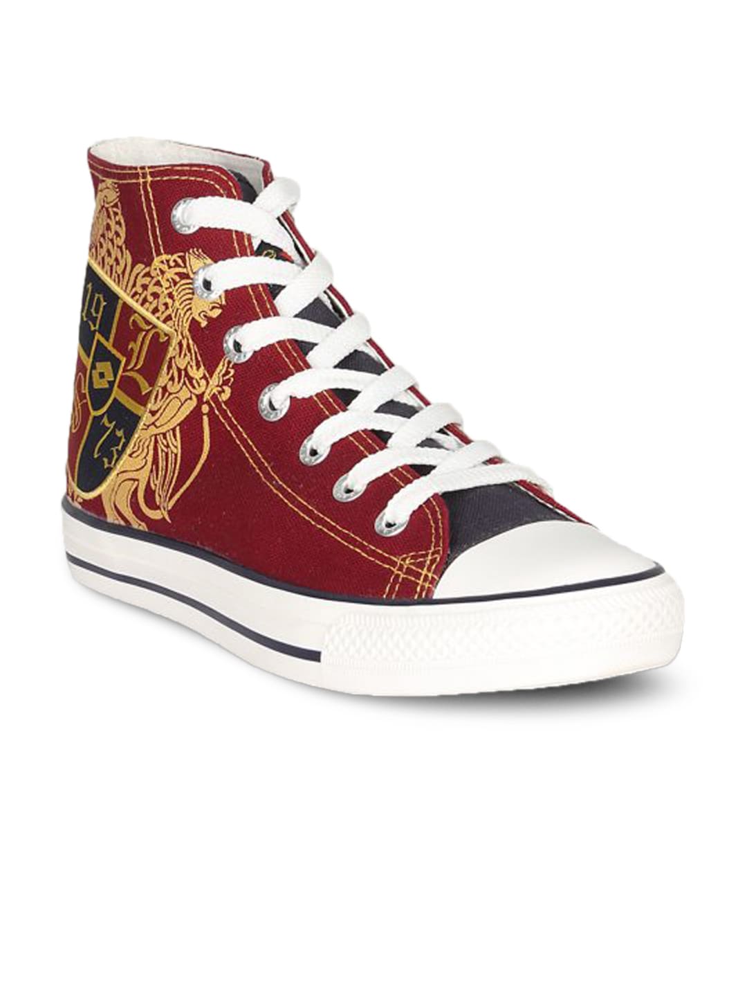 Lotto Unisex Canvas Red Shoe