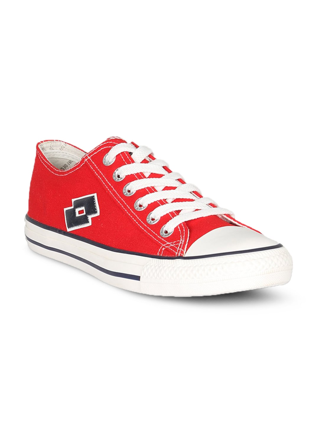Lotto Unisex Canvas Red White Shoe