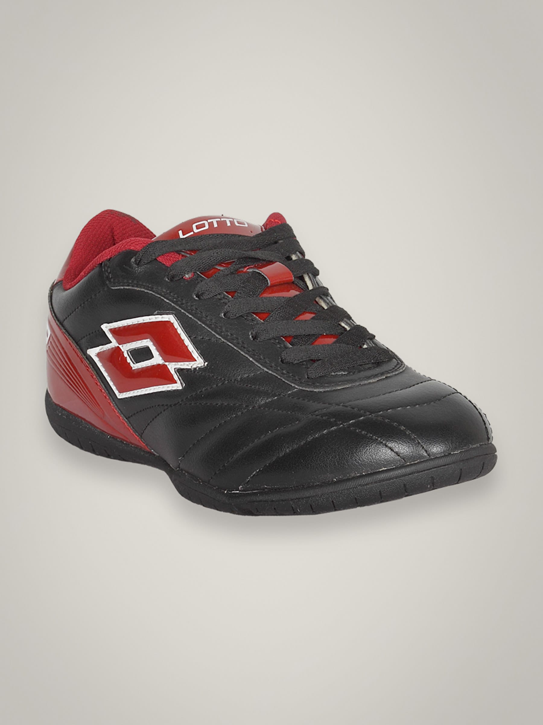 Lotto Men's Calcetto Black Red Shoe