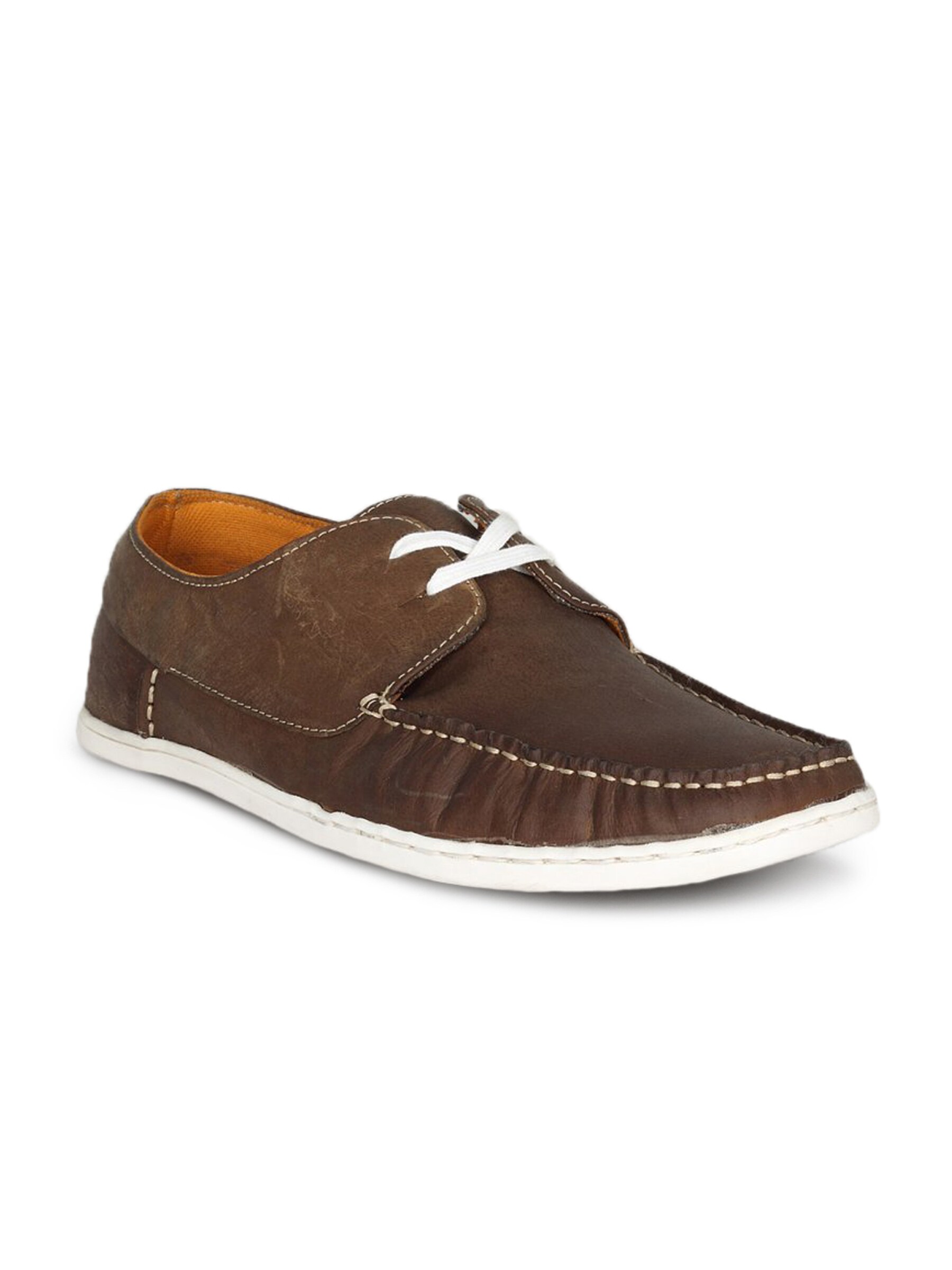 Red Tape Men Brown Leather Shoe