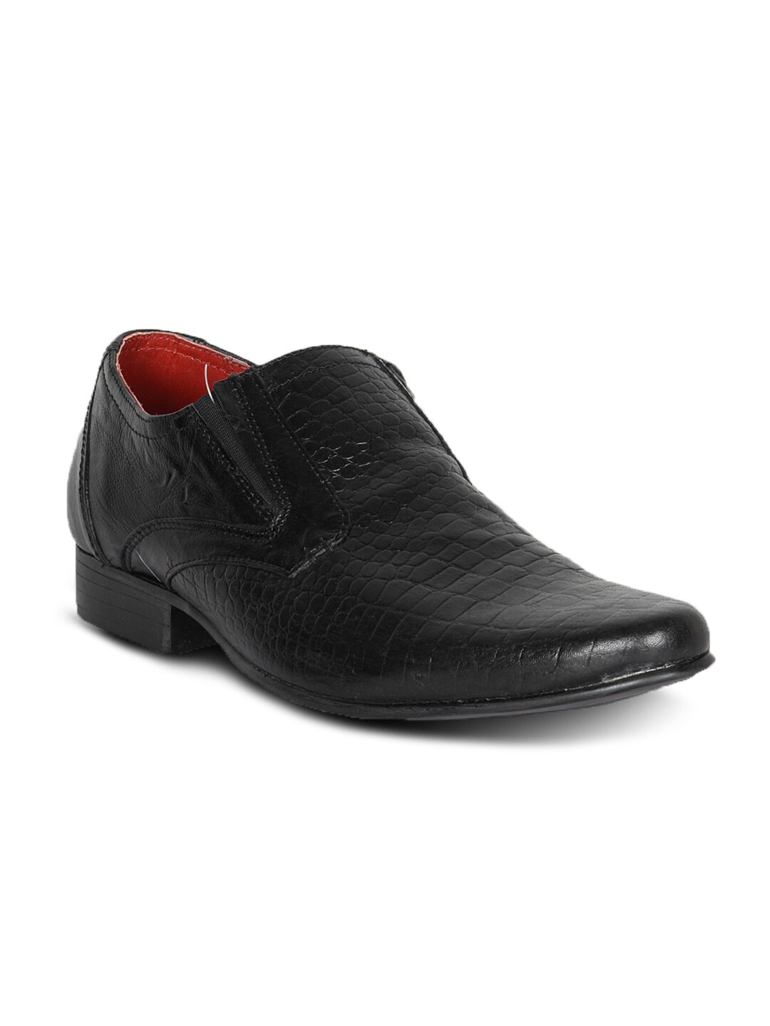 Red Tape Men's Leather Black Formal Shoe