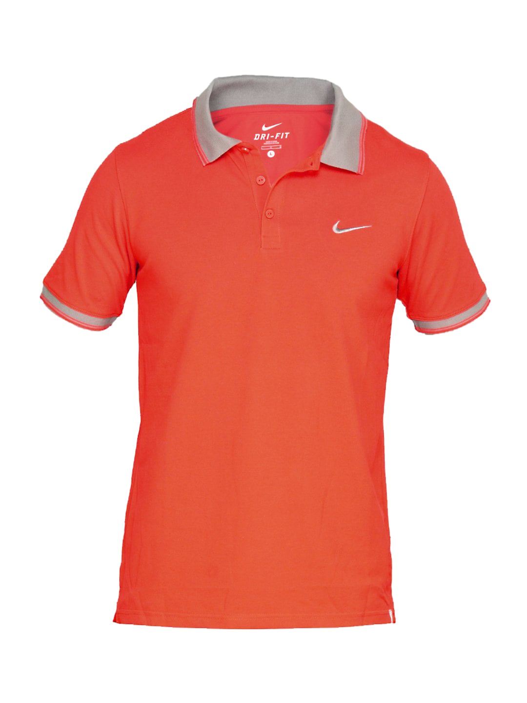 Nike Men's Pique Red Polo T-Shirt