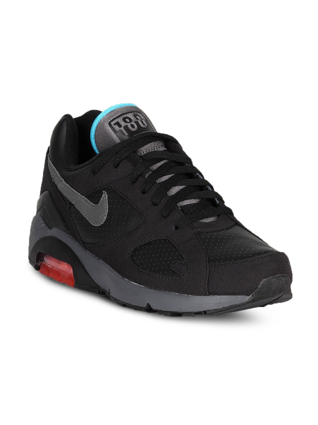 Nike Men's Air 180 Black Grey Shoe