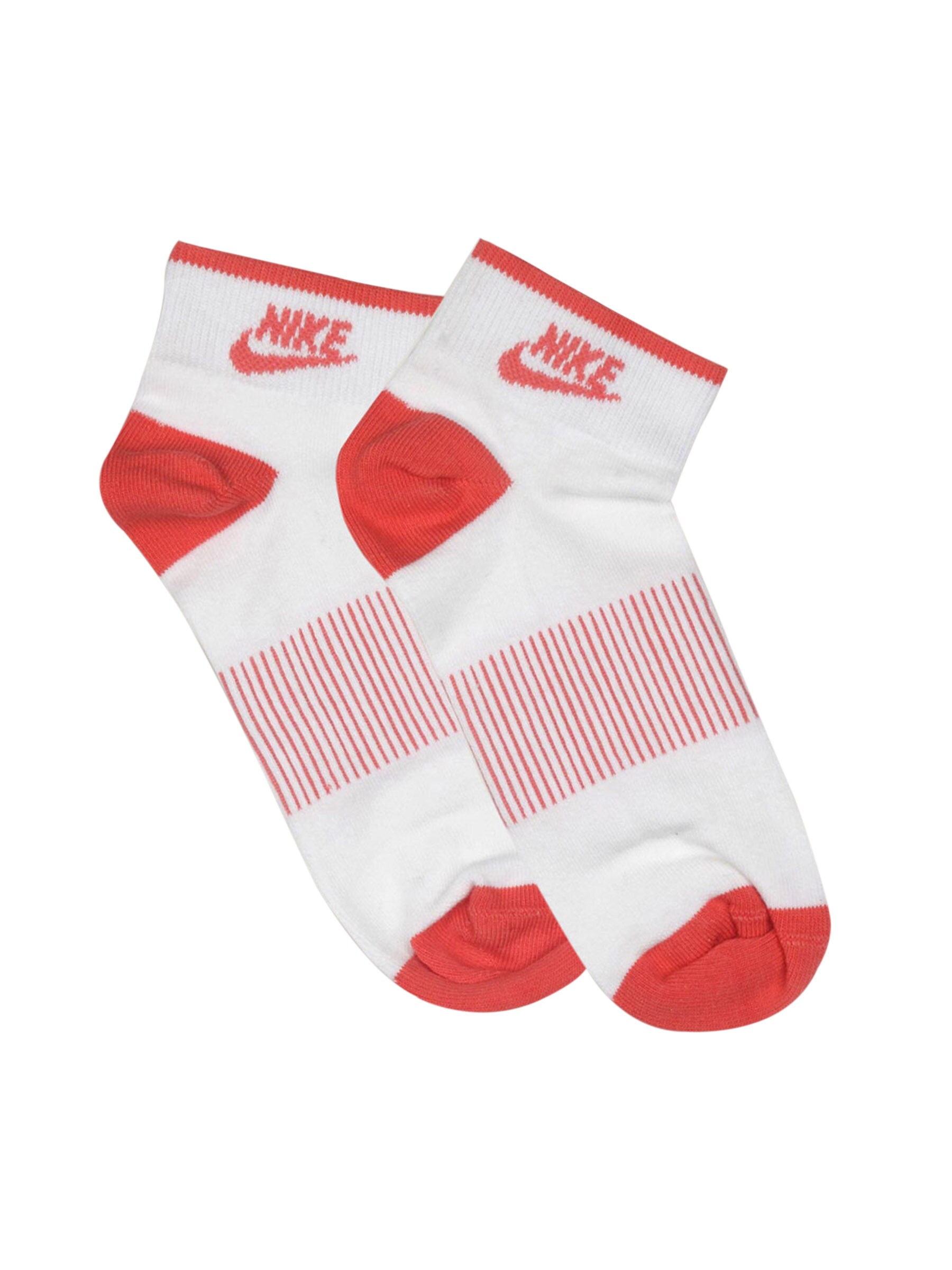 Nike Women's Nsw Ctn White Red Socks