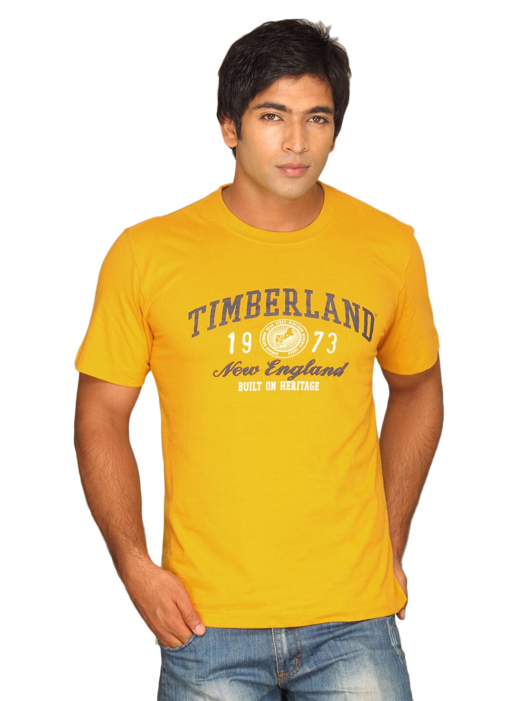 Timberland Men Yellow T-shirt