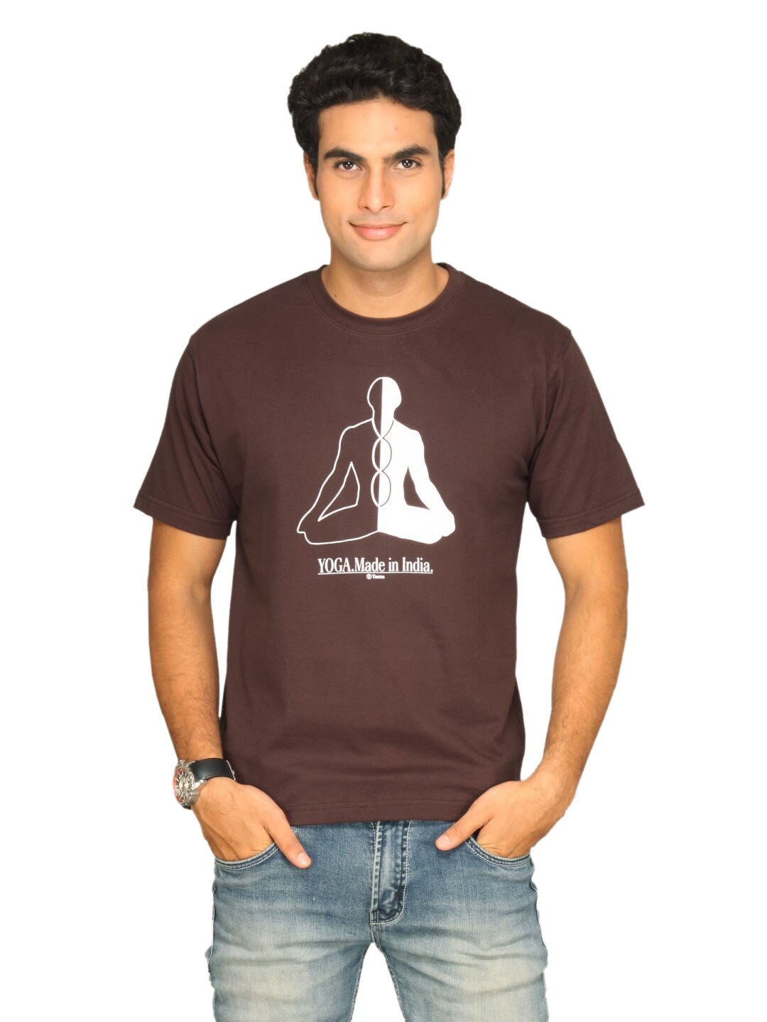 Tantra Men's Yoga Choco T-shirt