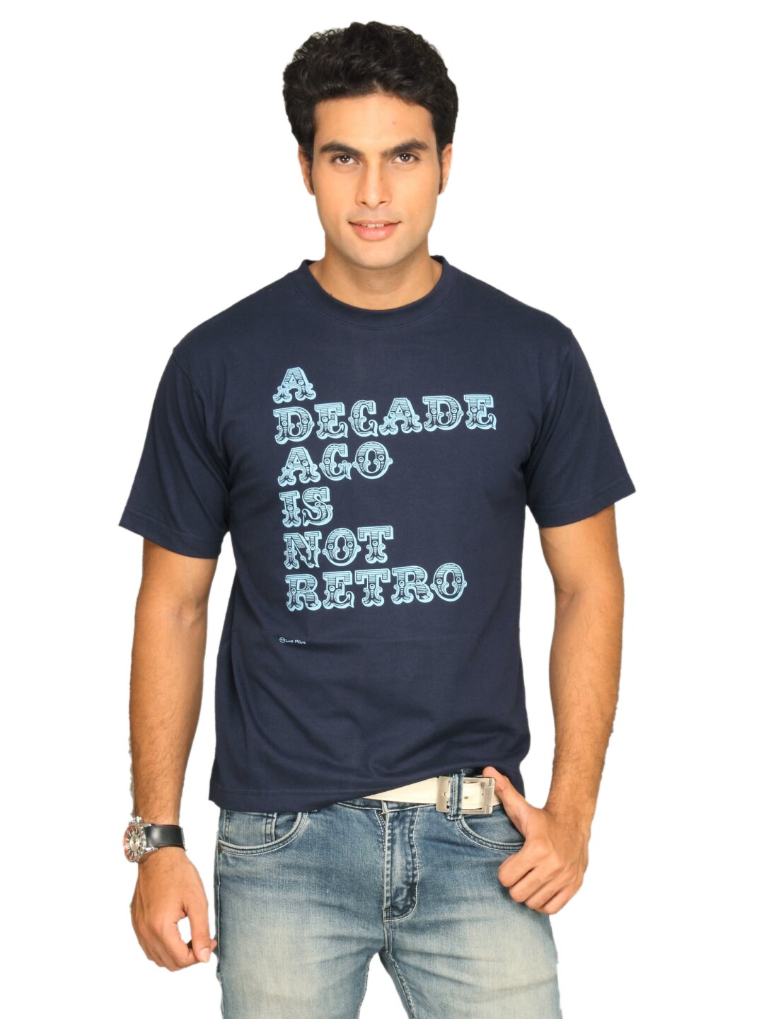 Tantra Men's Decade Ago Blue T-shirt
