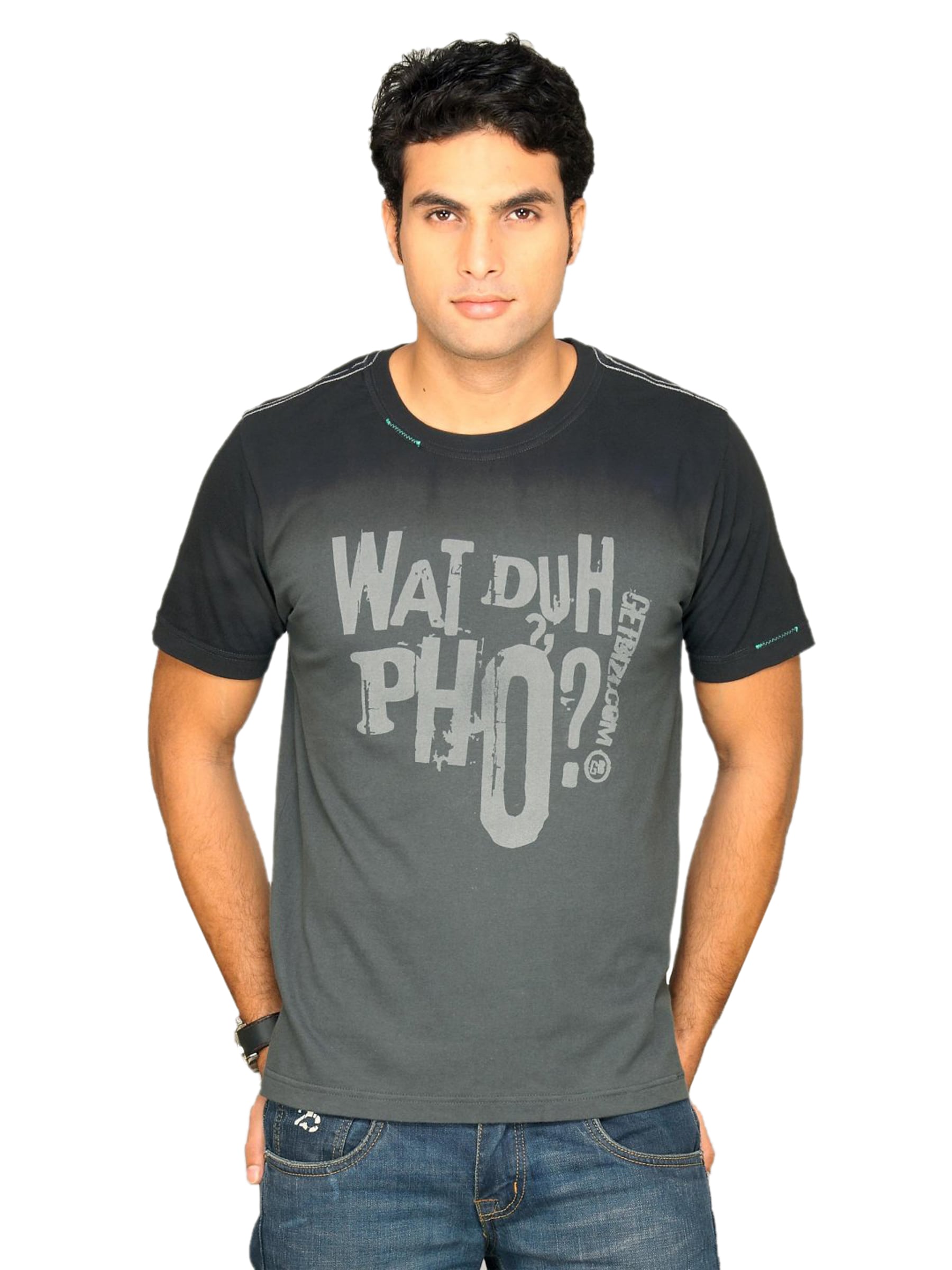 Classic Polo Men's Wat Duh Pho Grey T-shirt