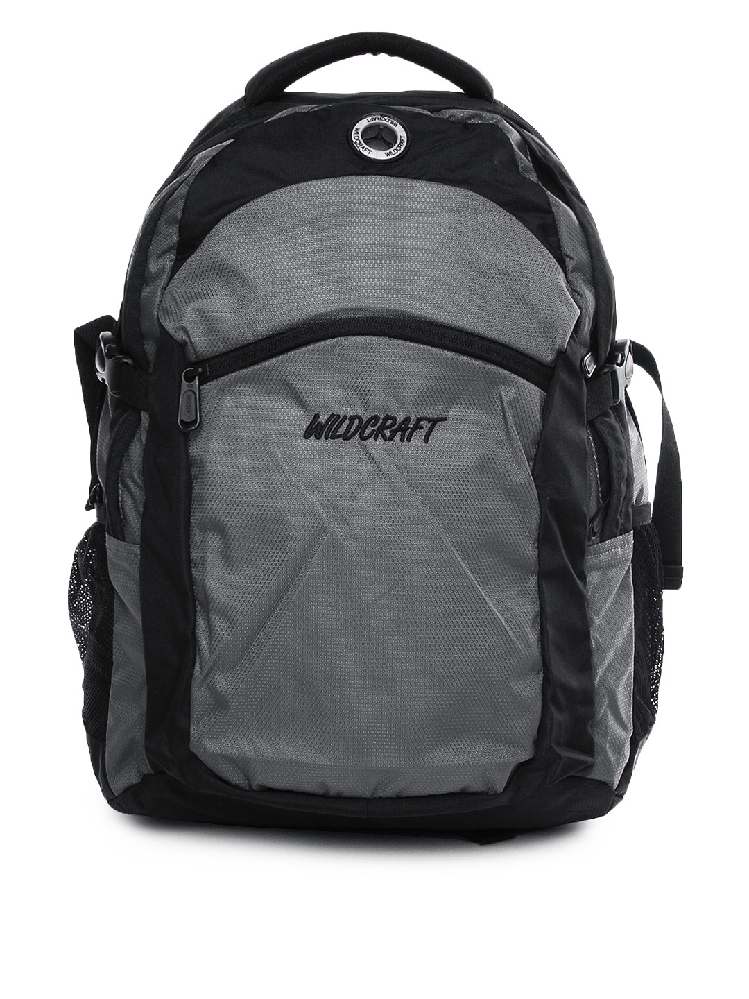 Wildcraft Unisex Grey & Black Cruiser Backpack