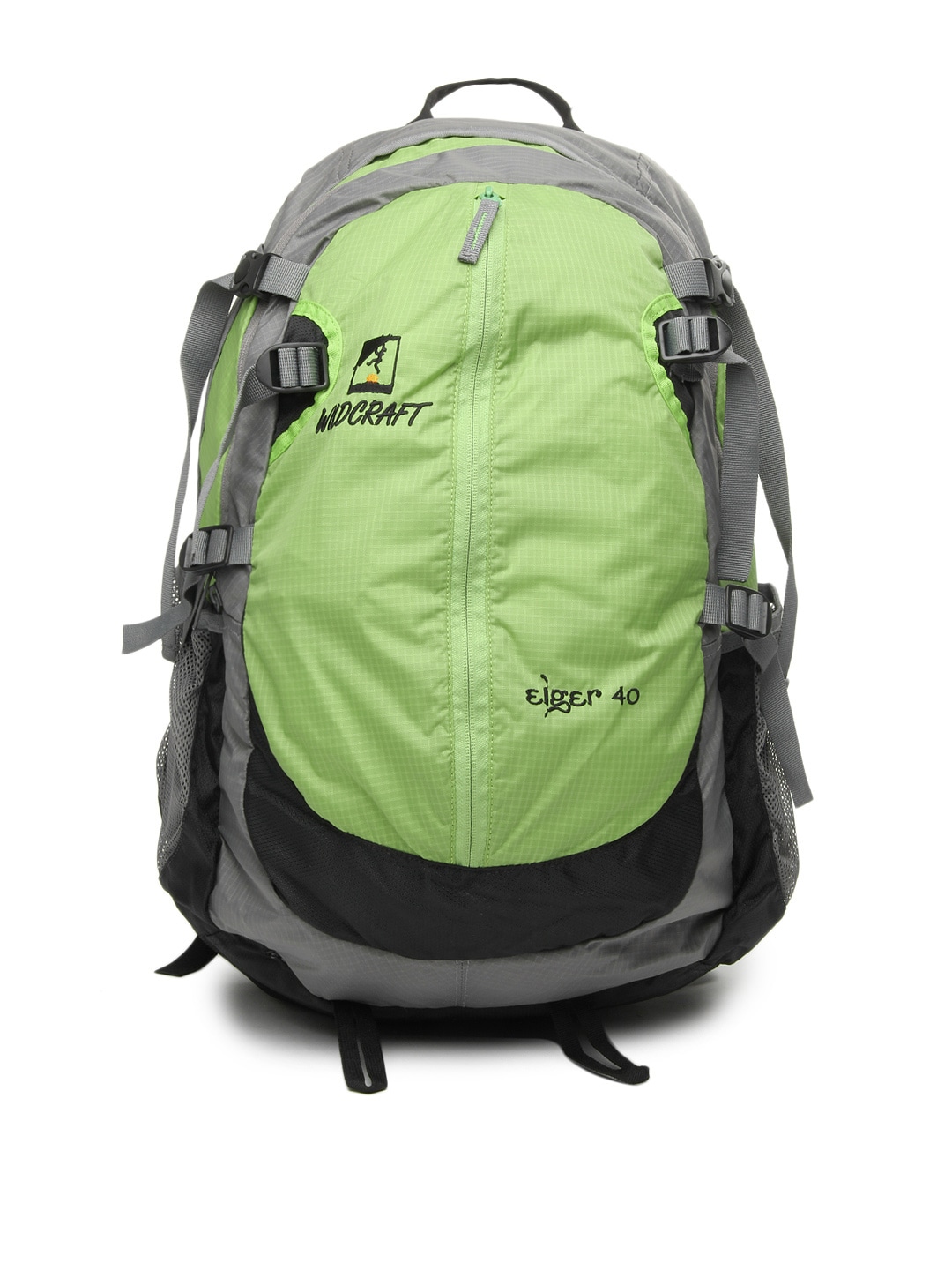 Wildcraft Unisex Green & Grey Eiger Backpack