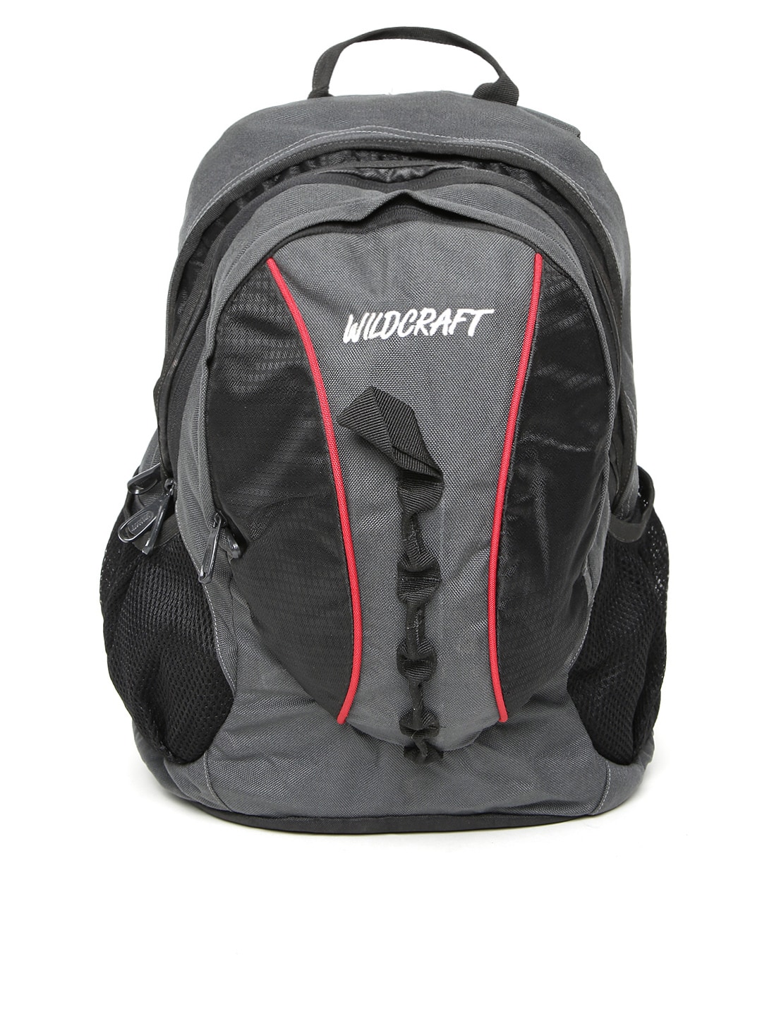 Wildcraft Unisex Black & Grey Solstice Backpack