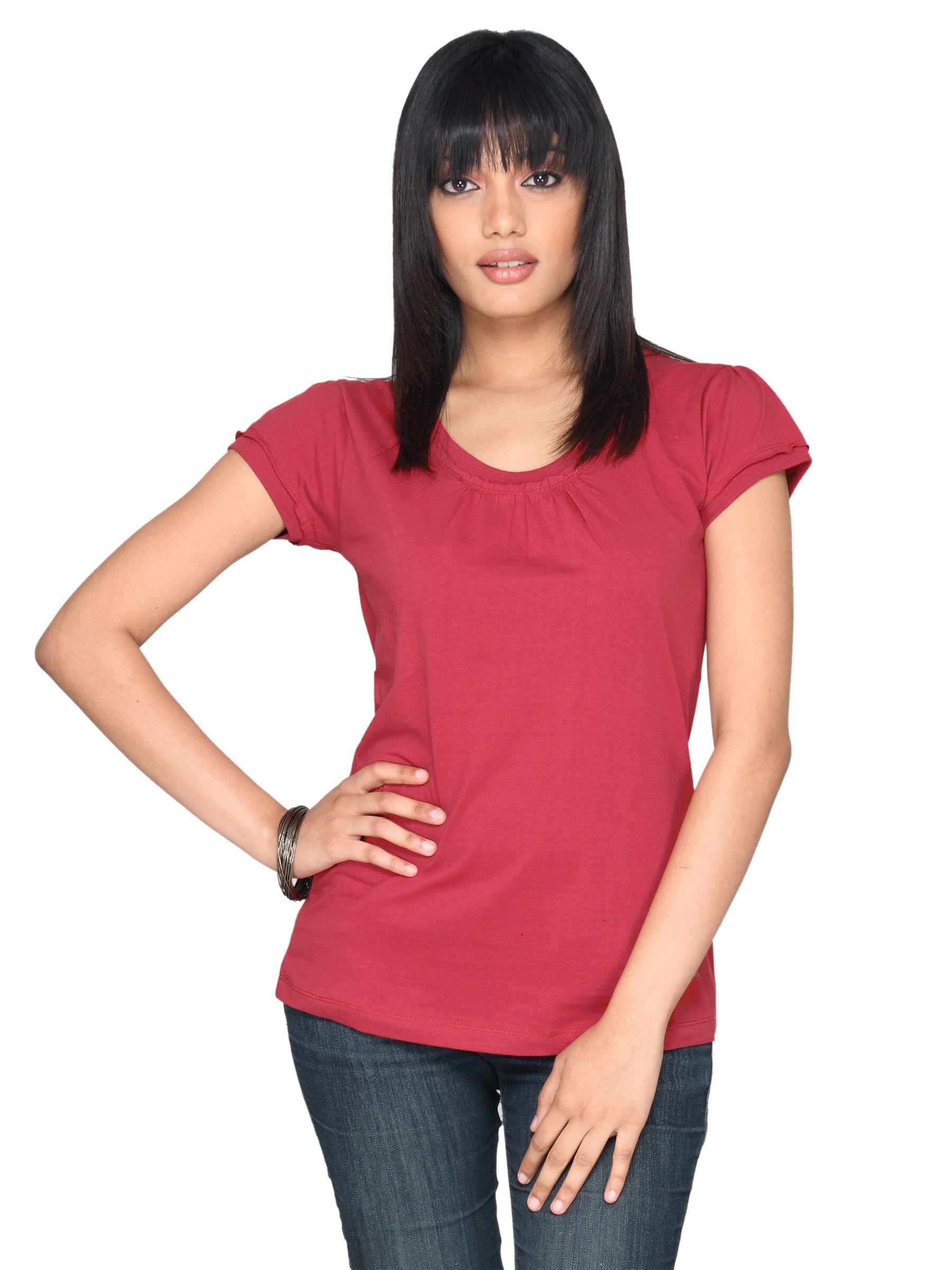 Scullers For Her Women's Wow Knit Red Top