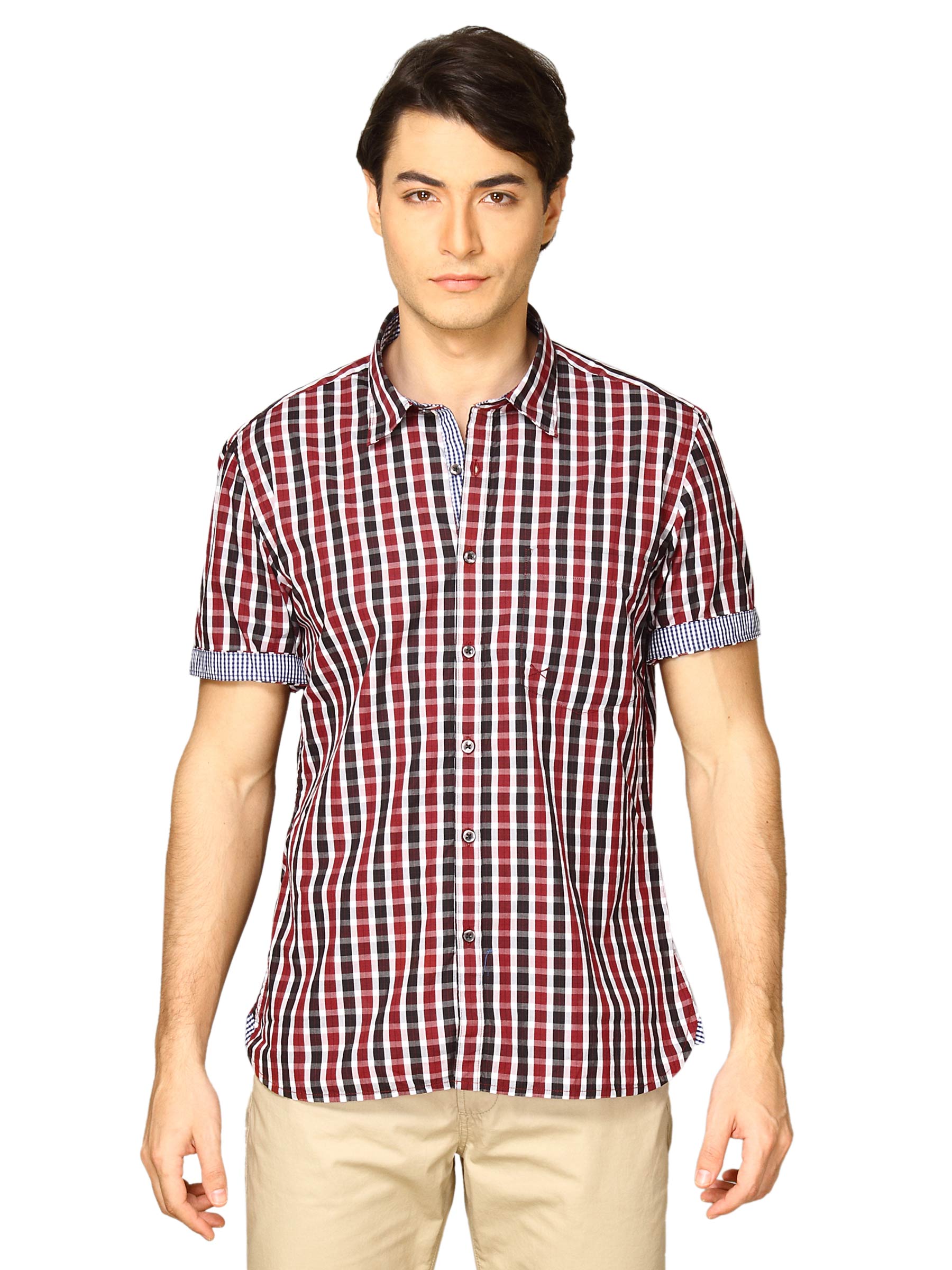 Scullers Men Scul Red White Shirt