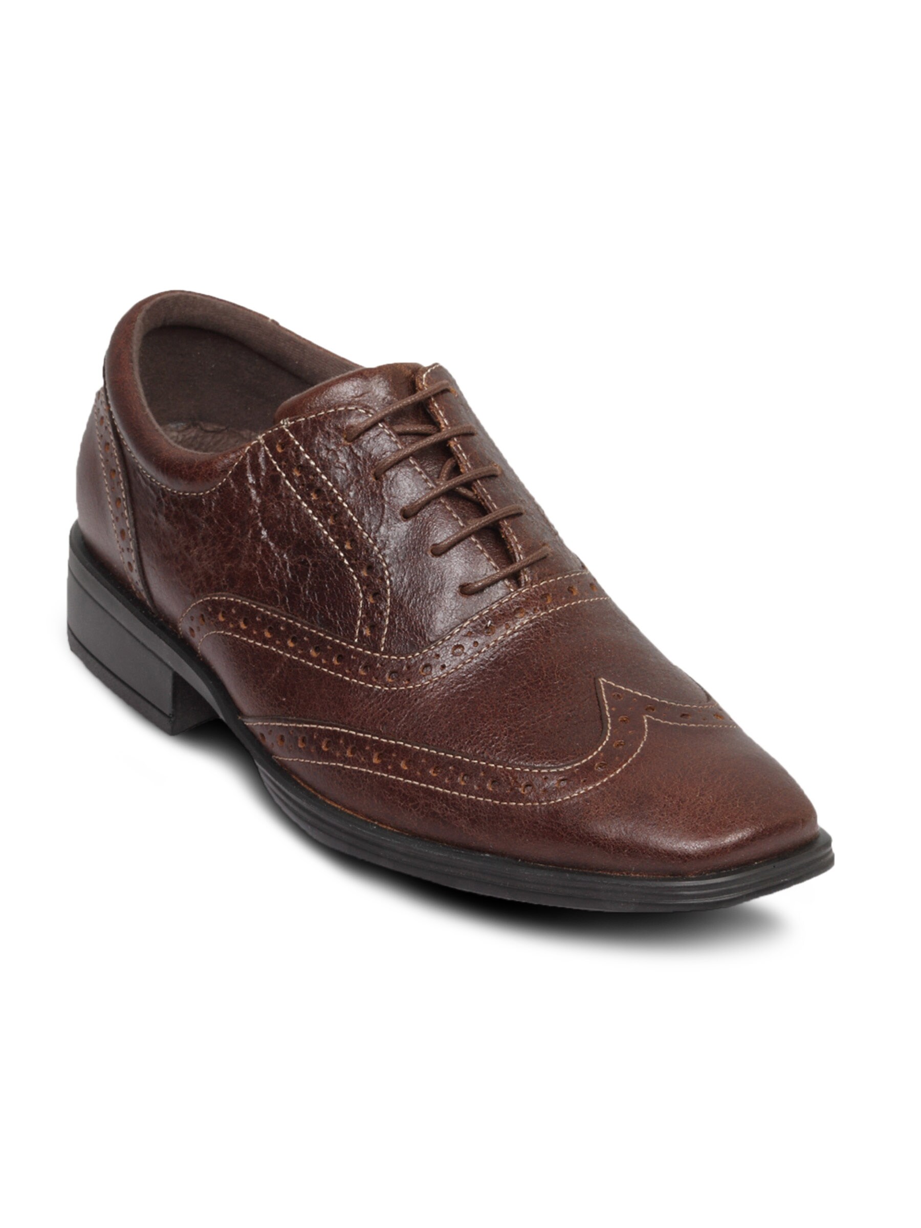 Rockport Men's Mepozo Distressed Brown Shoe