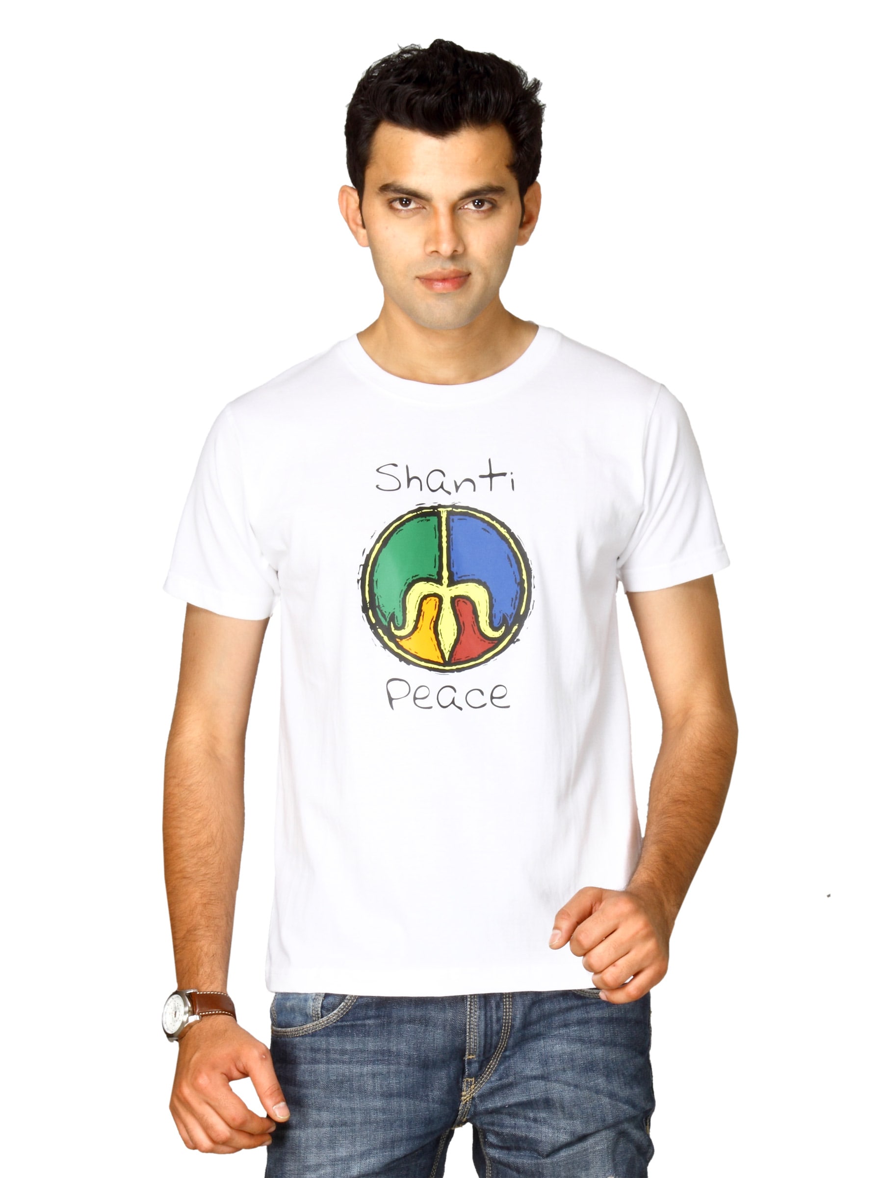 Tantra Men's Shanti White T-shirt