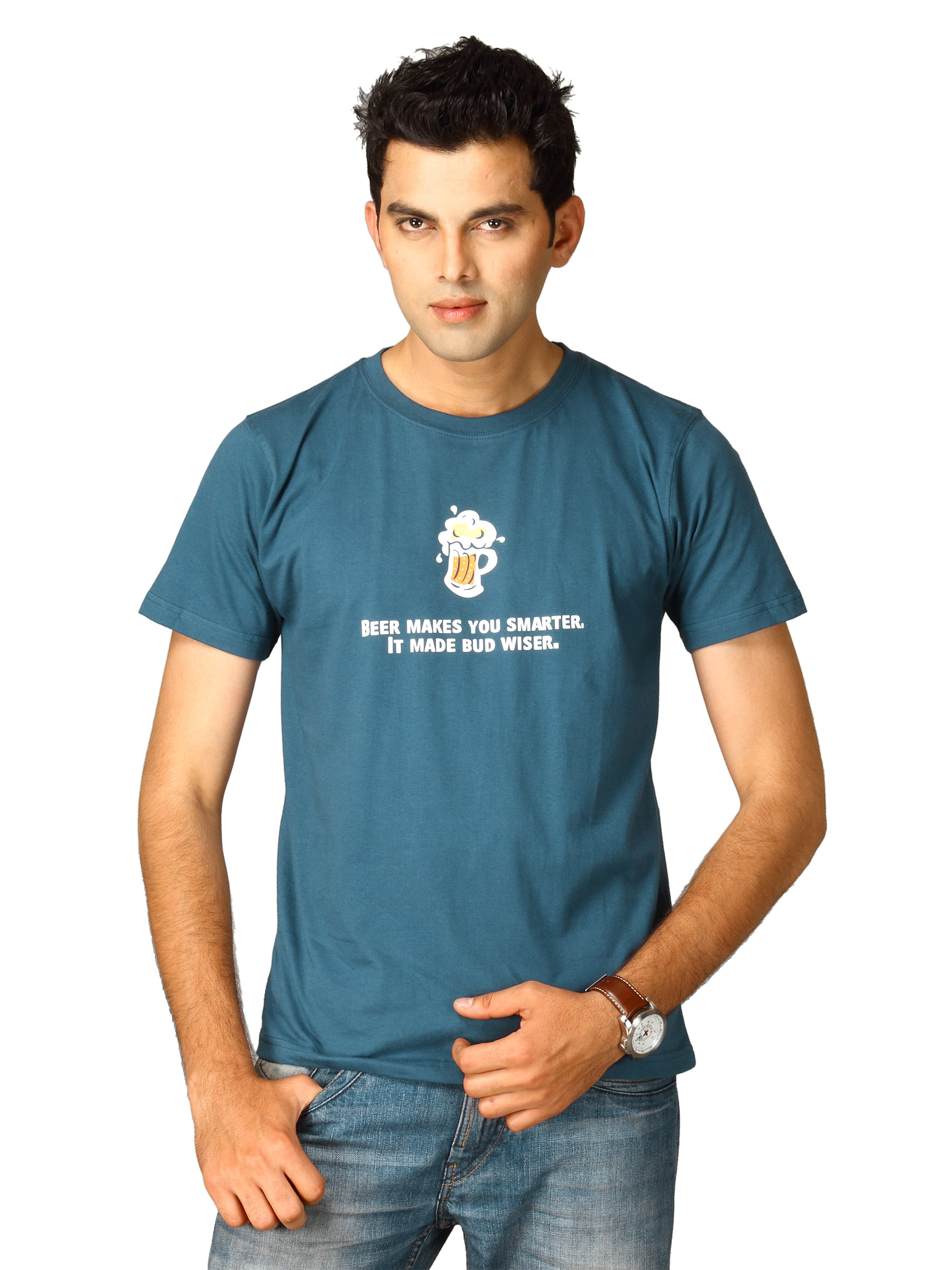 Tantra Men's Budwiser Blue T-shirt