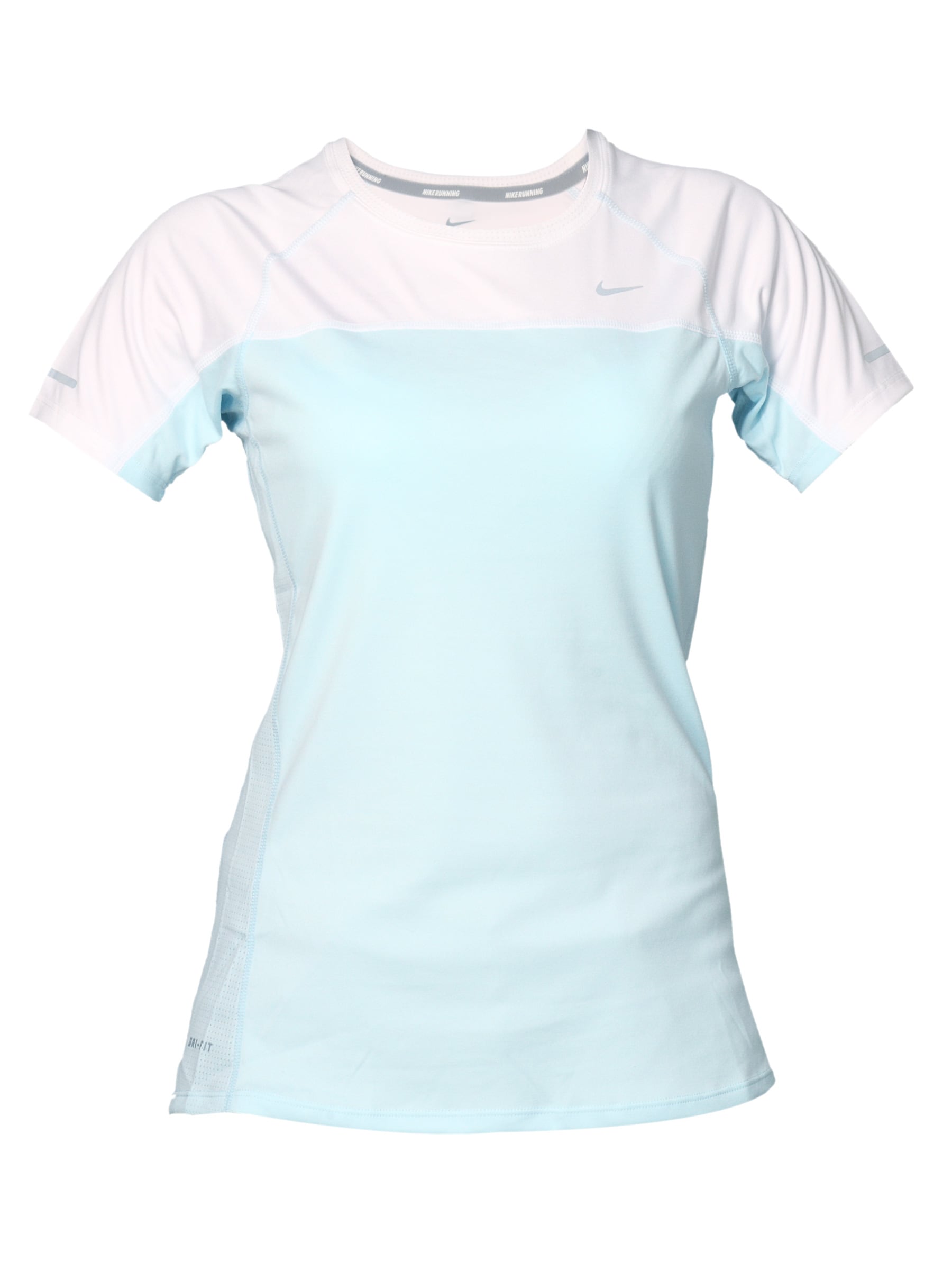 Nike Women's Miler White Blue T-shirt