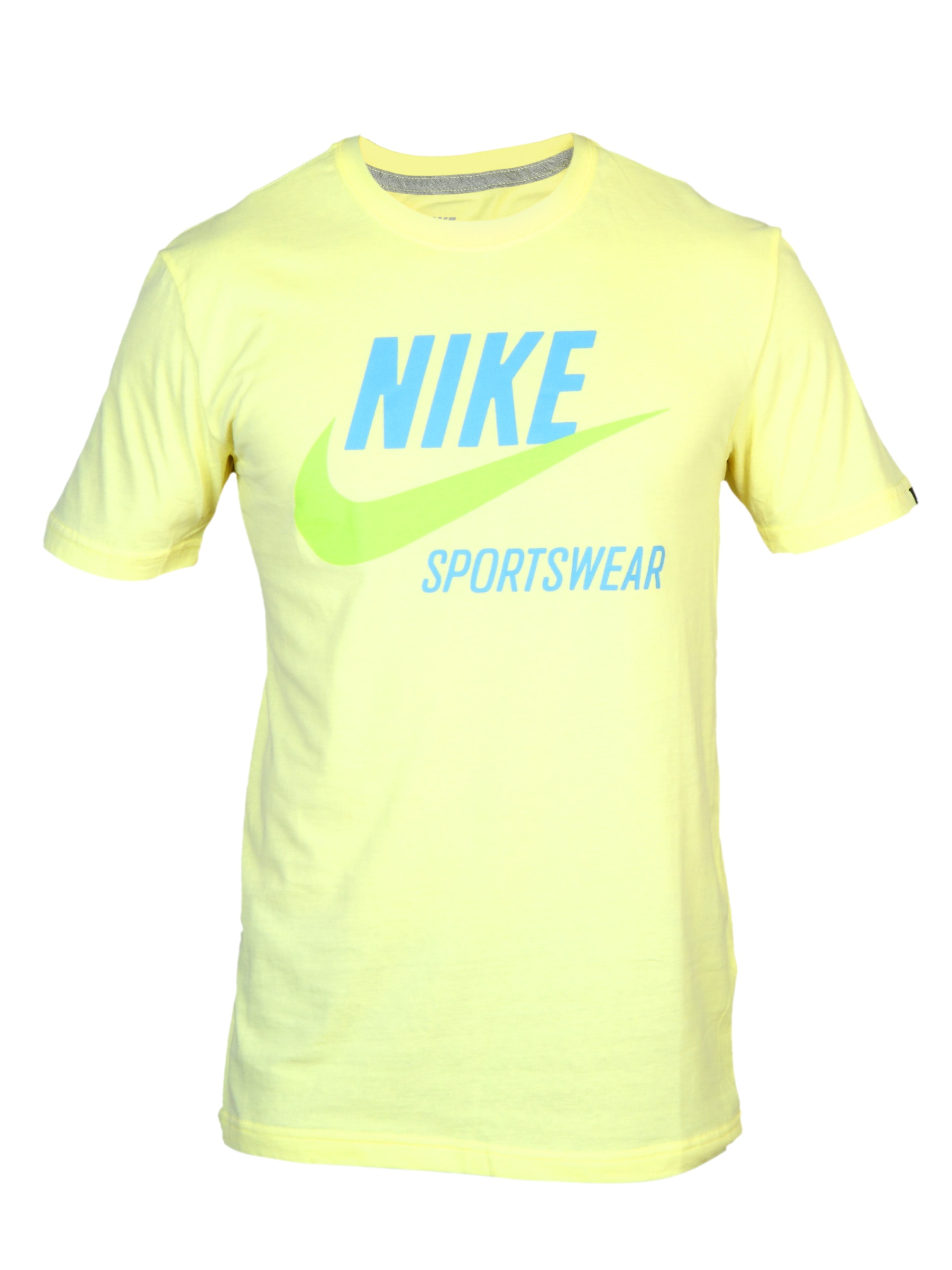 Nike Men's As Icon Yellow T-shirt