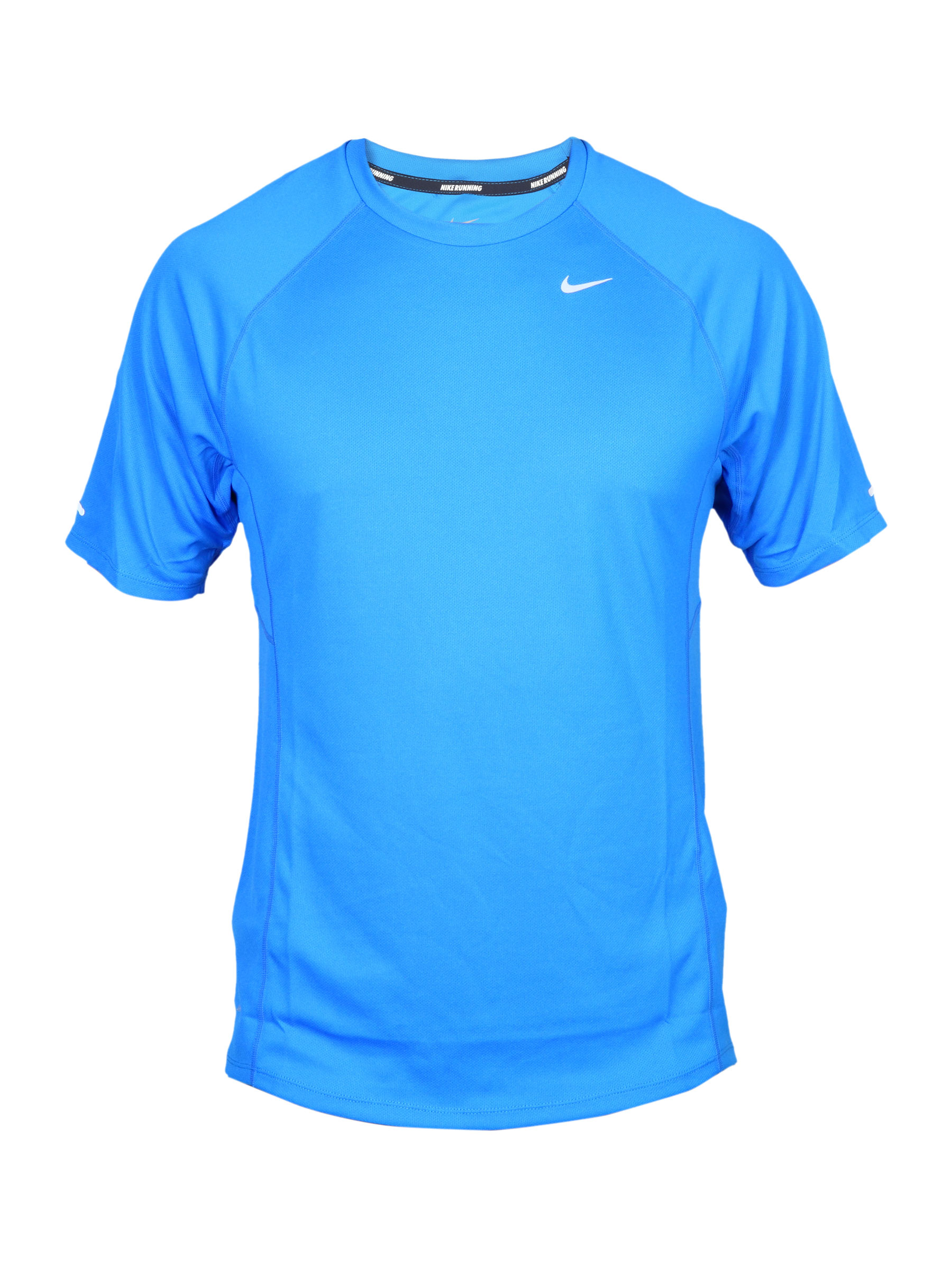 Nike Men's As Miler UV SS Blue T-shirt