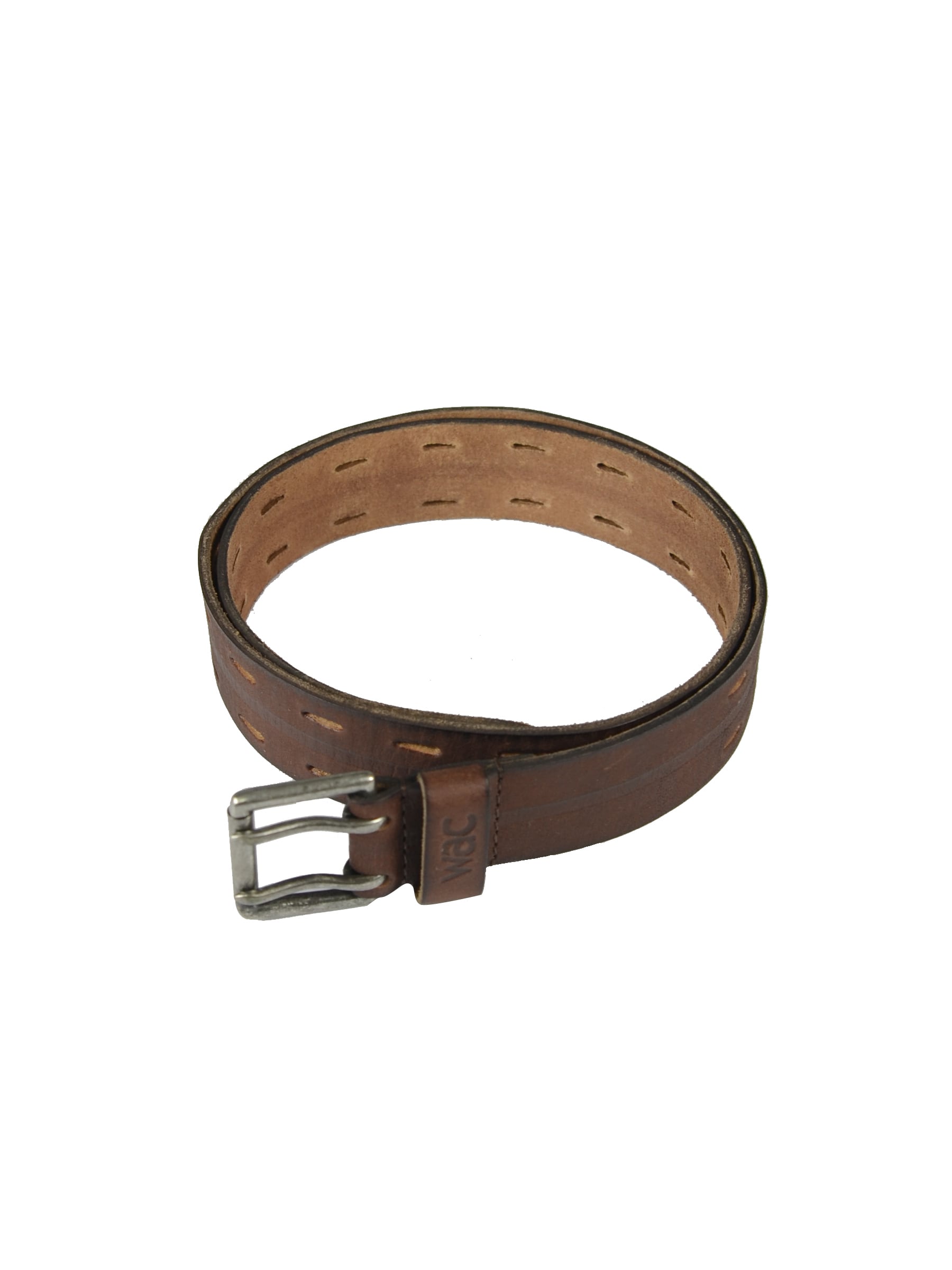 Wrangler Men Brown Leather Belt